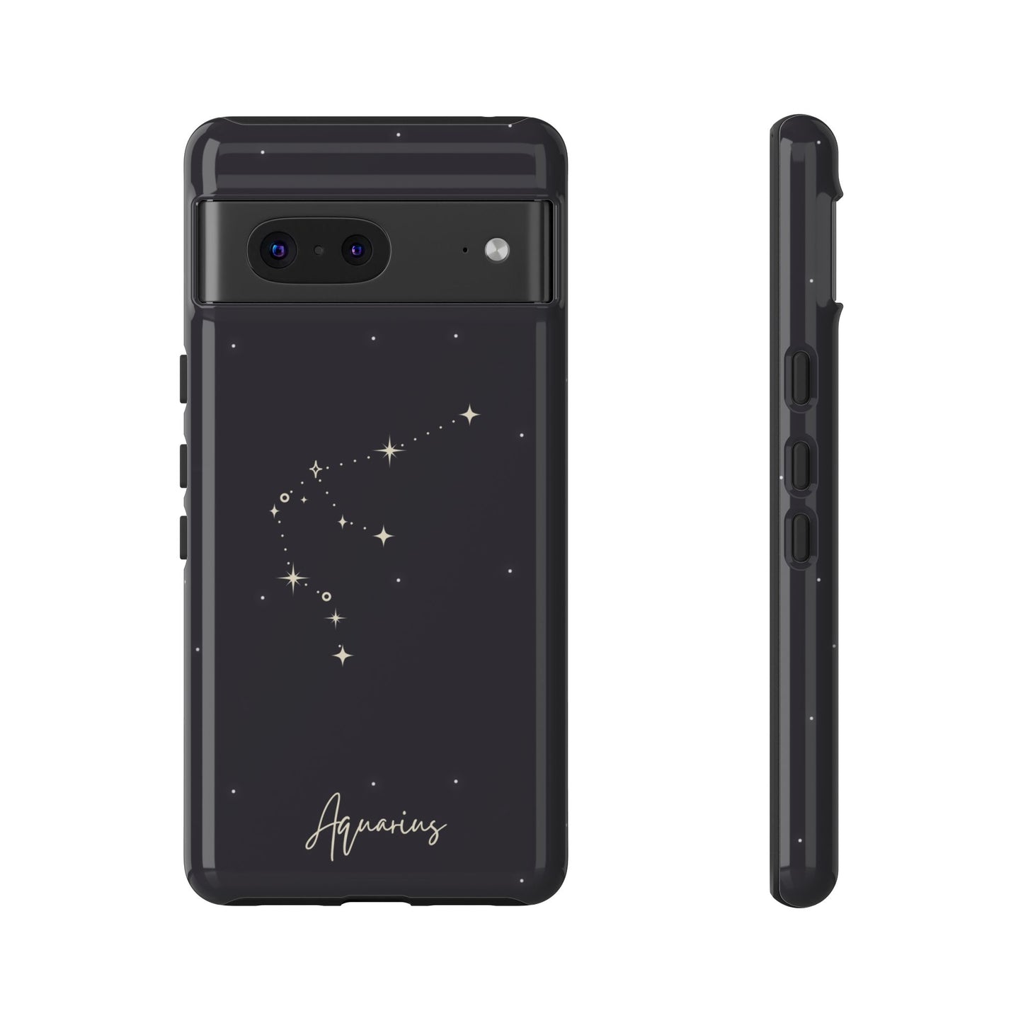 Aquarius Star Map Phone Case – Futuristic & Celestial Design – Cosmic Aesthetic for iPhone, Samsung & Google Pixel