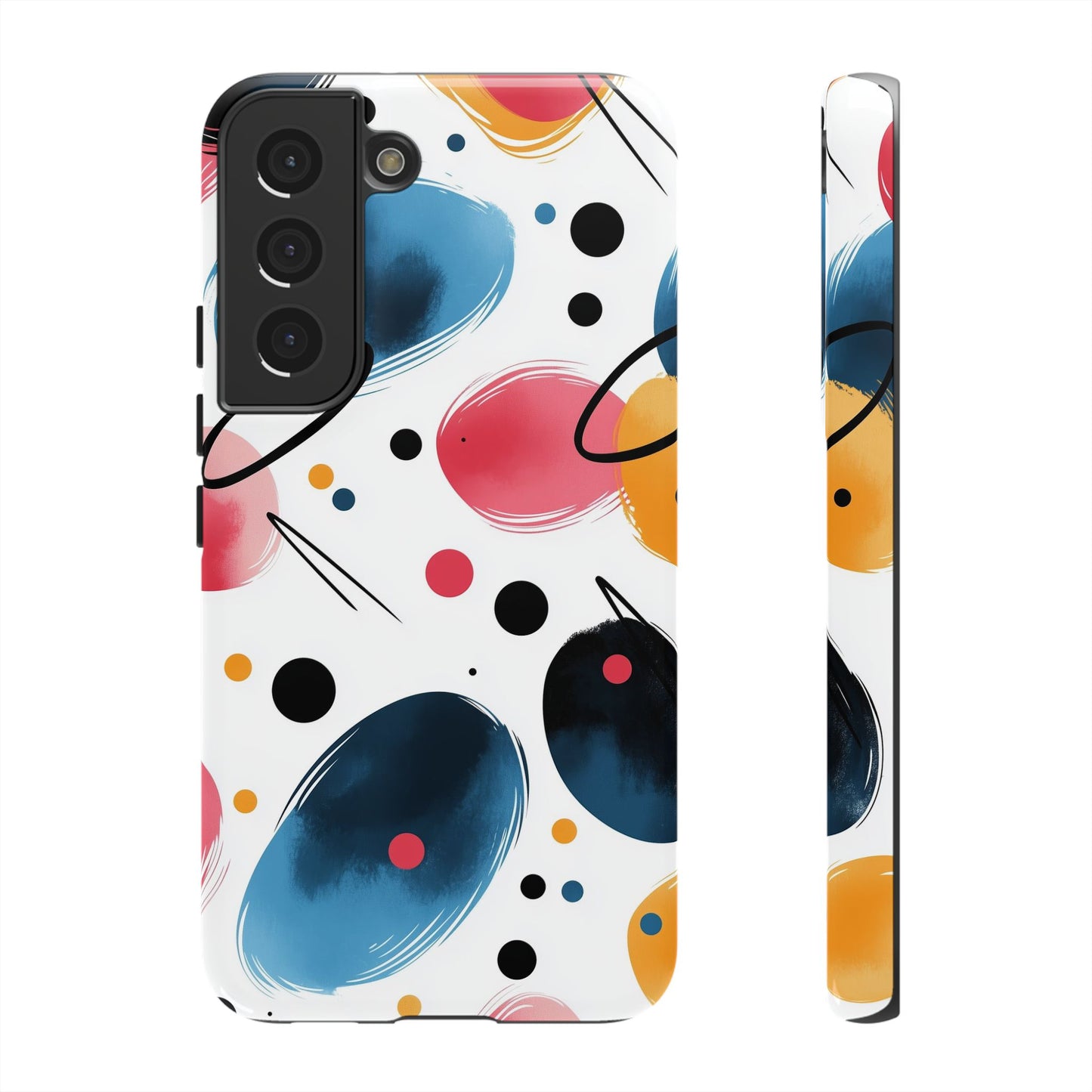 Retro Memphis Vibes – Abstract Art Phone Case for iPhone, google Pixel & Samsung