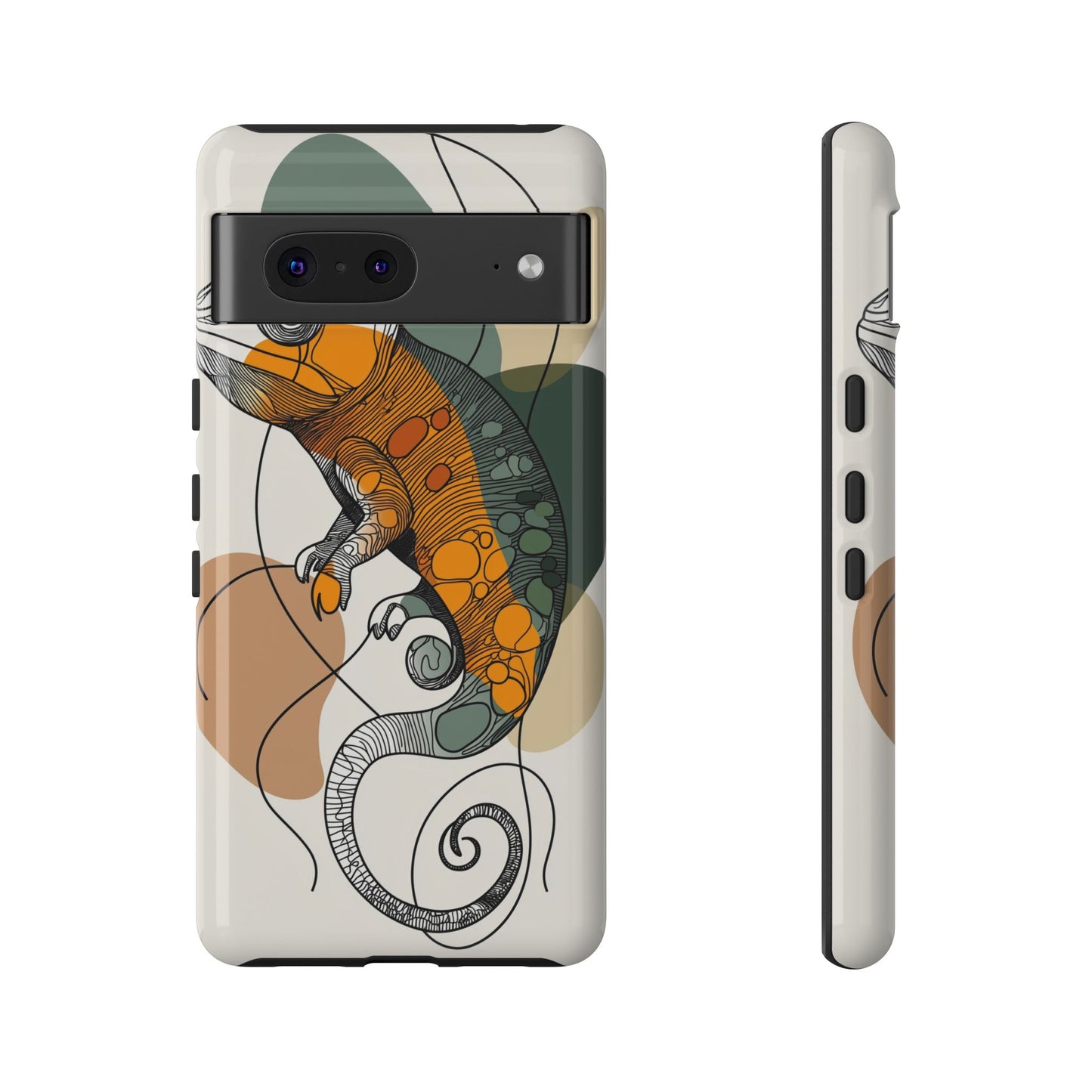 Chameleon Flow: The Art of Adaptation Phone Case for iPhone, Samsung & Pixel