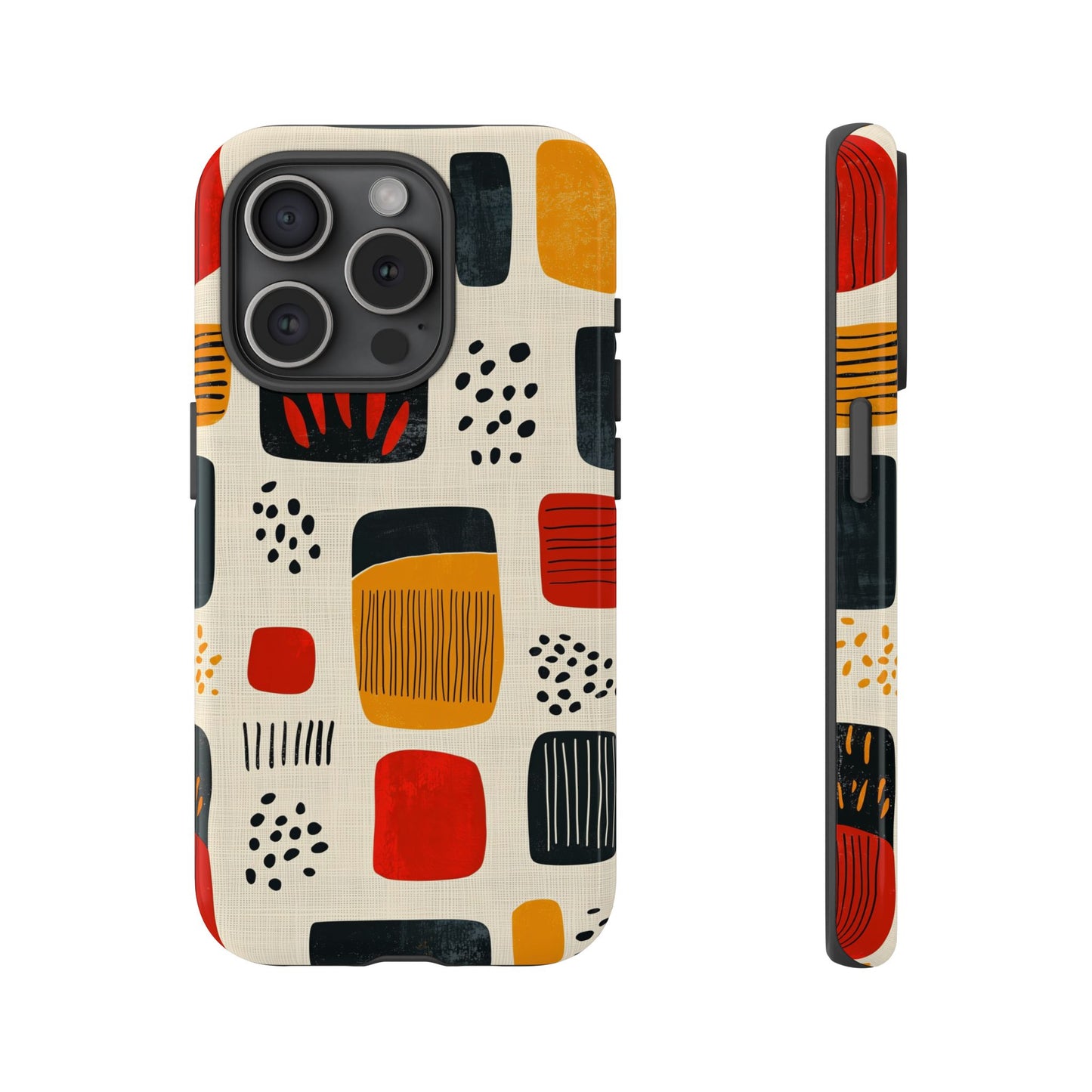 Boho Vibes – Abstract Tribal Pattern Phone Case for iPhone, Pixel & Samsung