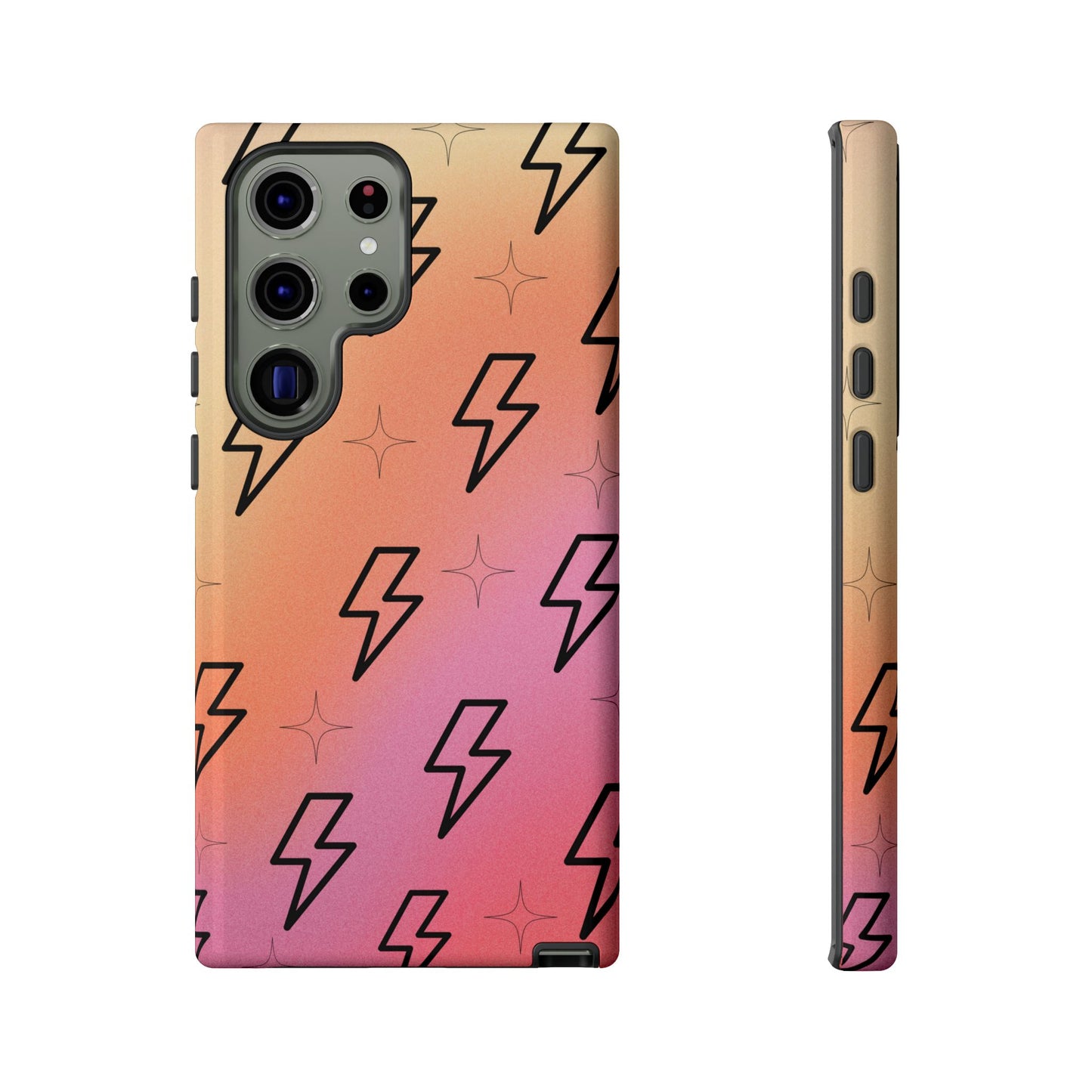 Retro Thunder Phone Case ⚡ Vintage Aesthetic for iPhone, Samsung & Pixel