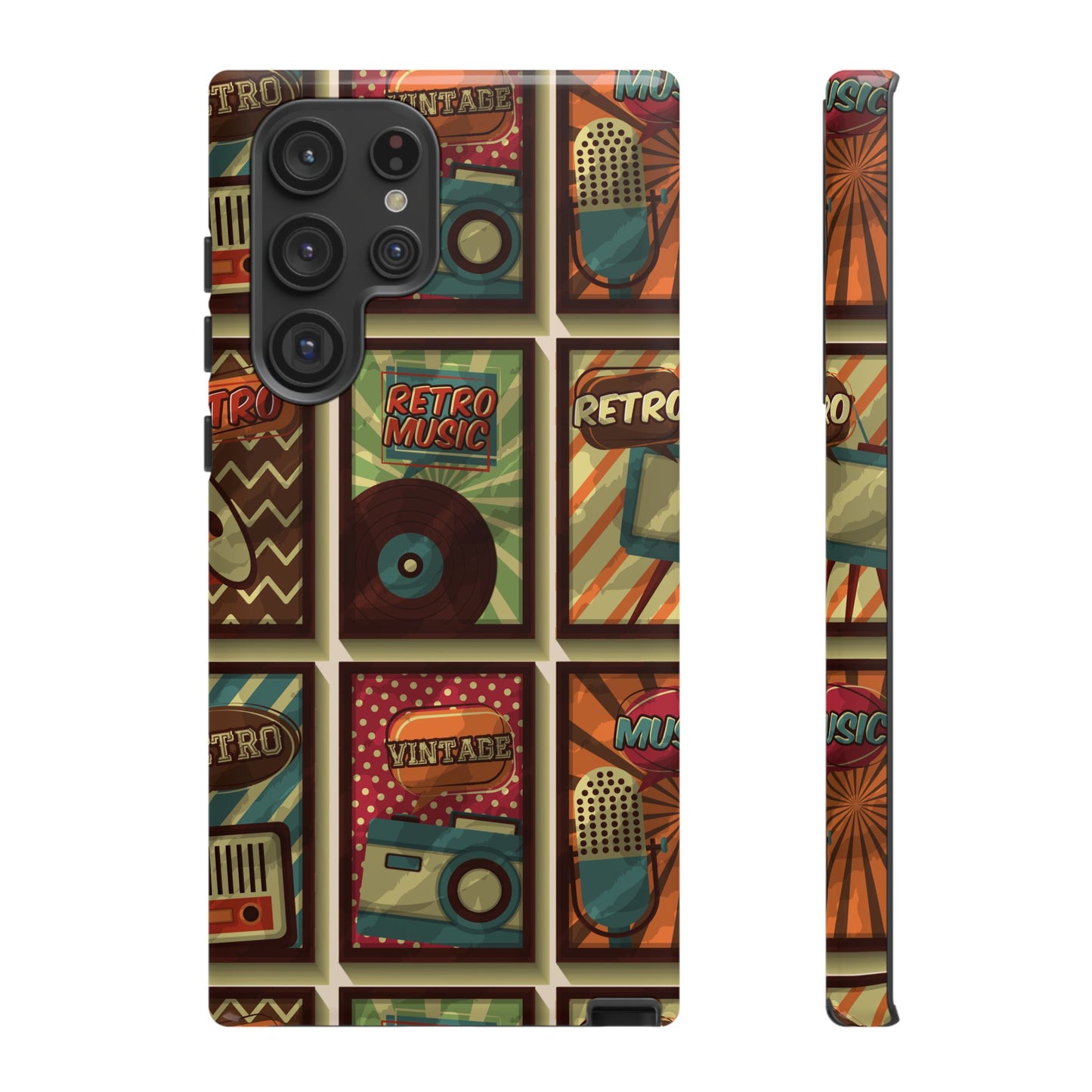 Retro Vintage Poster Phone Case β Aesthetic Nostalgic Design for iPhone, Samsung & Google Pixel