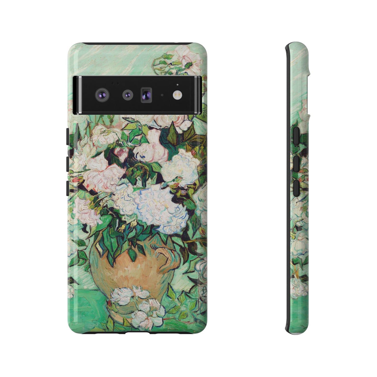 Van Gogh Flower Vase Phone Case - iPhone, Samsung & Pixel Cover - Artistic Painting Case