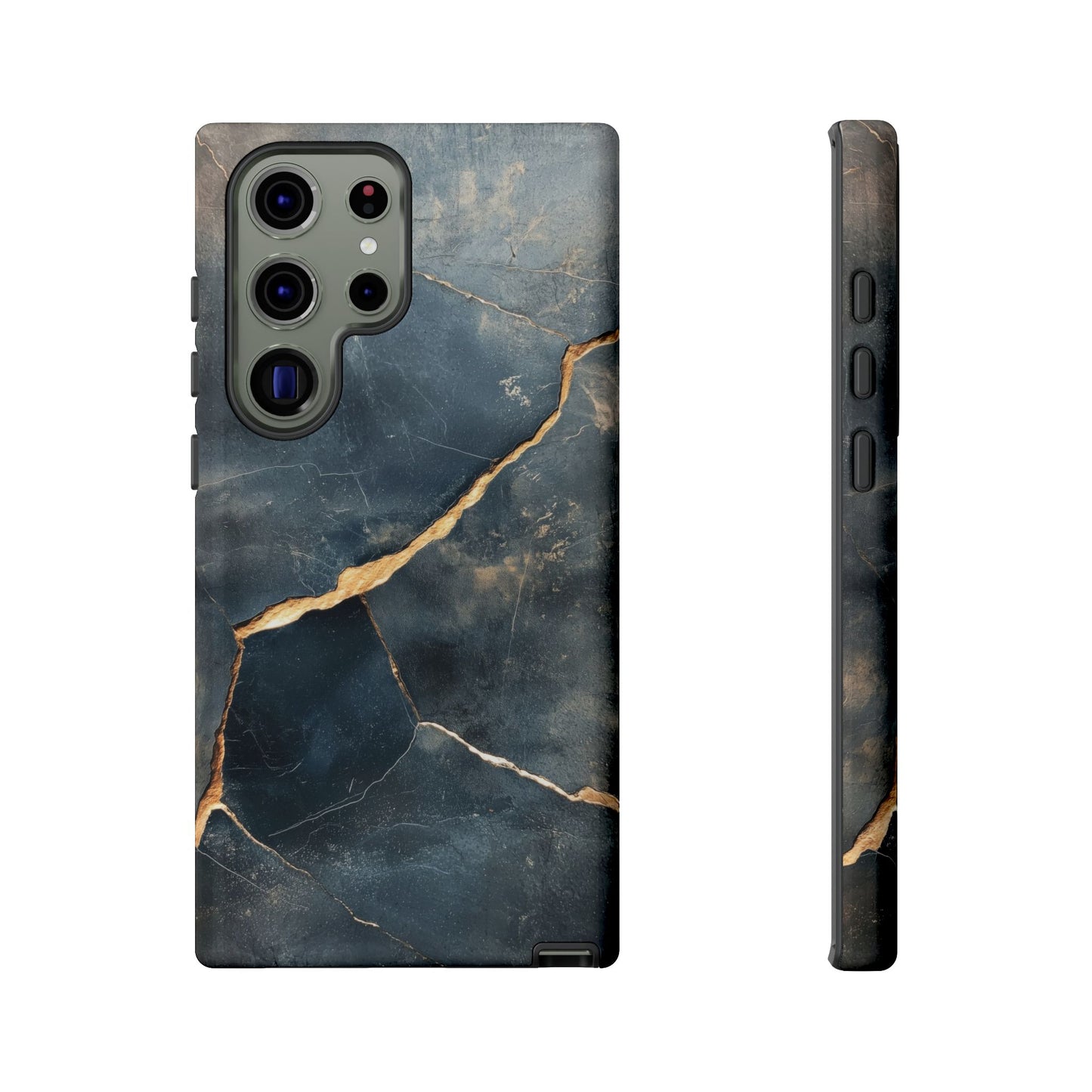 Cracked Marble Stone Phone Case for iPhone, Samsung & Google Pixel