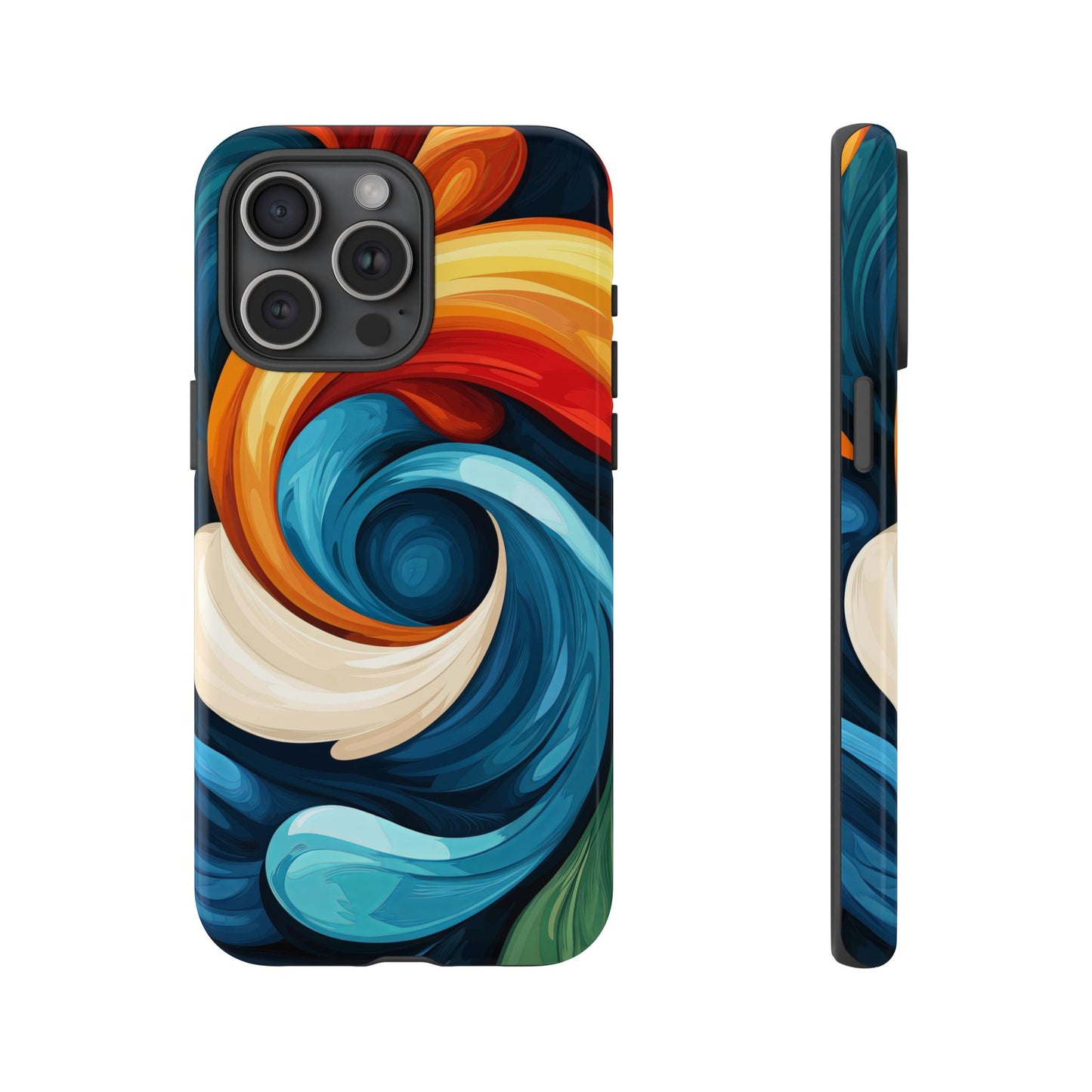 Colorstorm – Fluid Energy Abstract Phone Case for iPhone, Samsung & Pixel