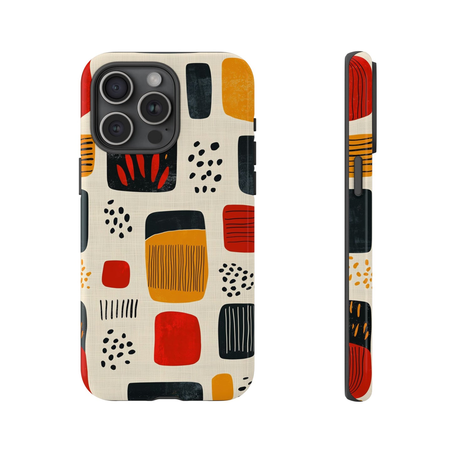 Boho Vibes – Abstract Tribal Pattern Phone Case for iPhone, Pixel & Samsung
