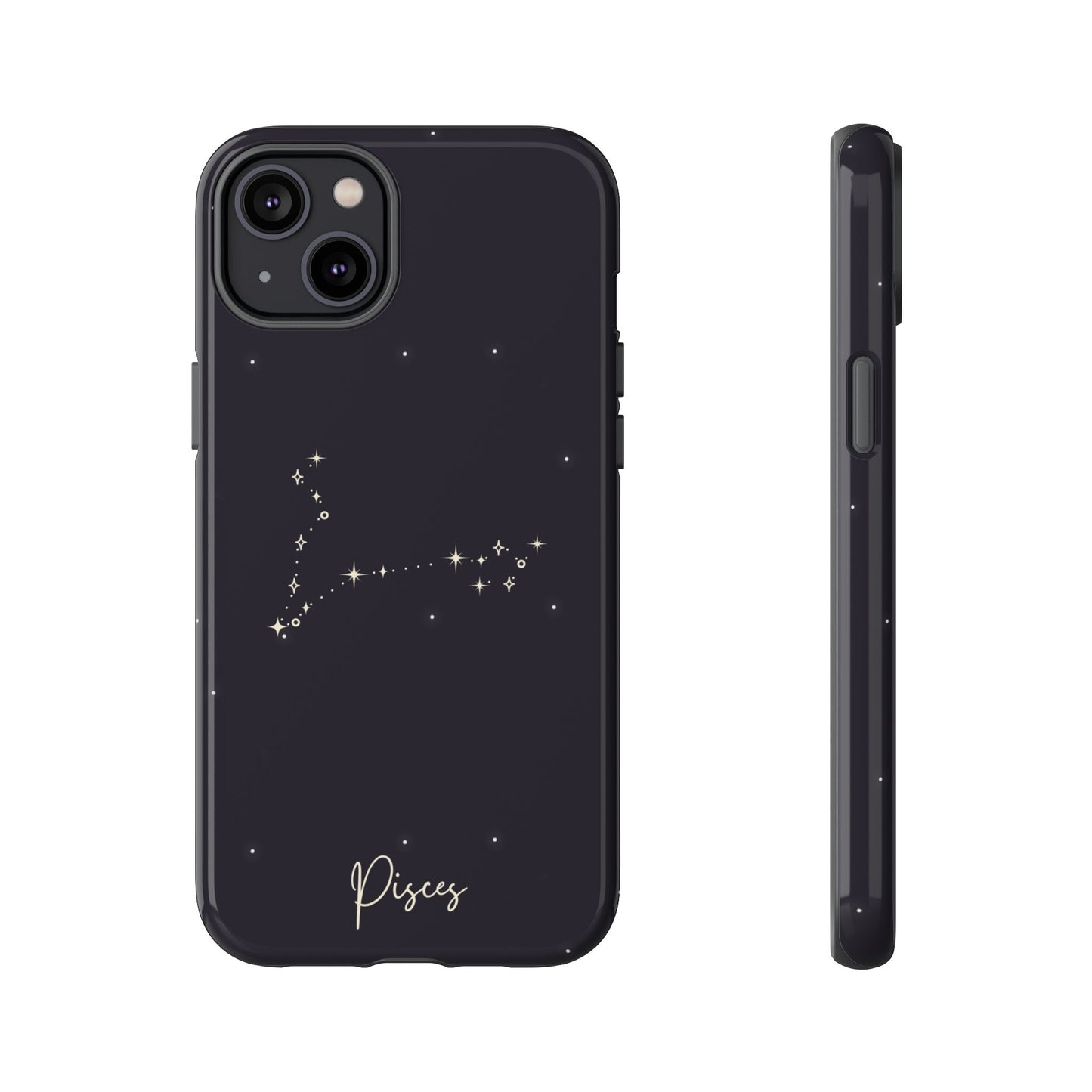 Pisces Dreamy Zodiac Constellation Phone Case – Cosmic Starscape Look– Cosmic Style for iPhone, Samsung & Google Pixel
