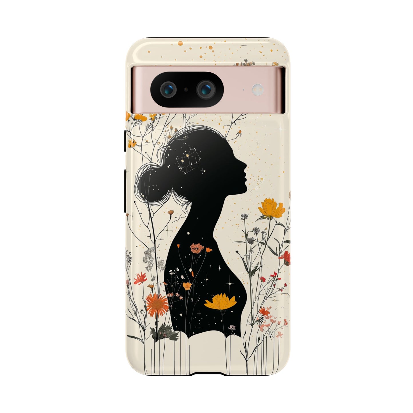 Celestial Bloom Boho Phone Case for iPhone, Pixel & Samsung