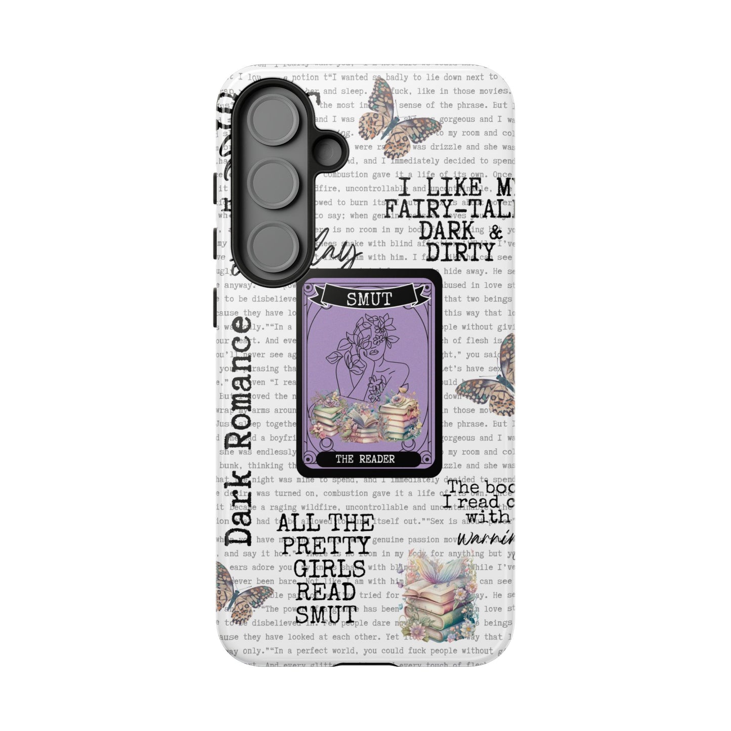 Smut Queen Phone Case β iPhone, Samsung & Google Pixel Cute Bookish Cover, Book Lover Gift