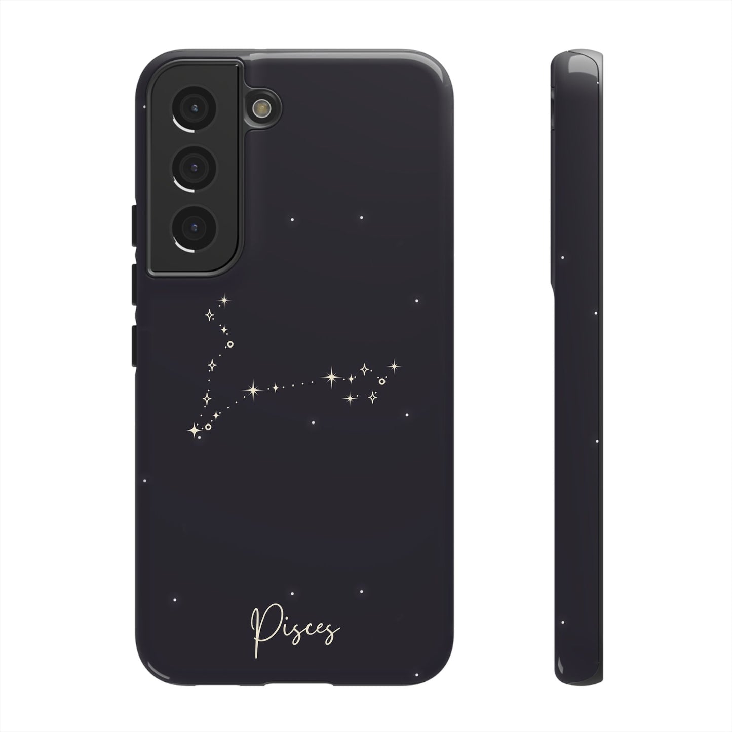 Pisces Dreamy Zodiac Constellation Phone Case – Cosmic Starscape Look– Cosmic Style for iPhone, Samsung & Google Pixel