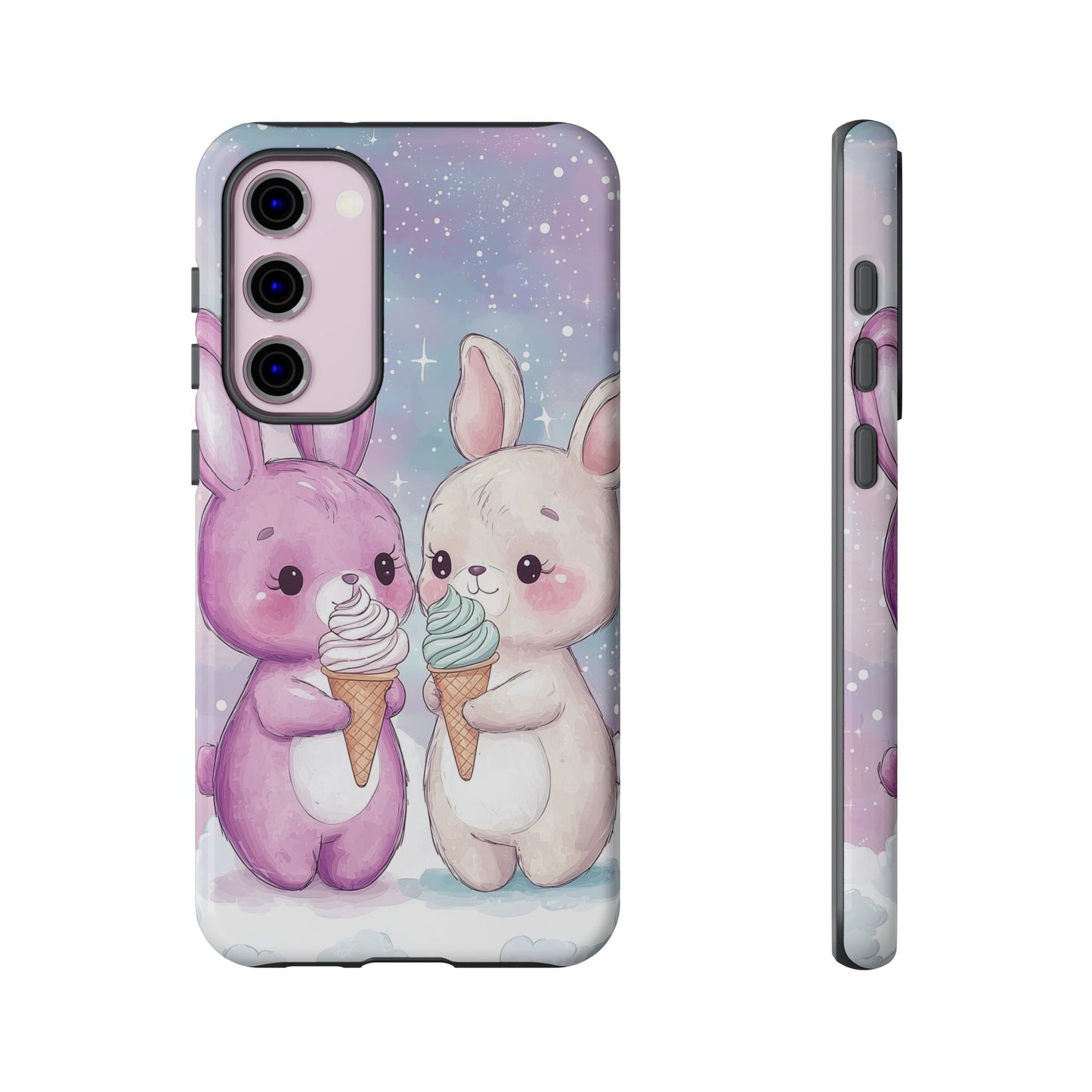 Sweet Bunny Bliss - Kawaii Anime Phone Case for iPhone, Samsung, Google Pixel