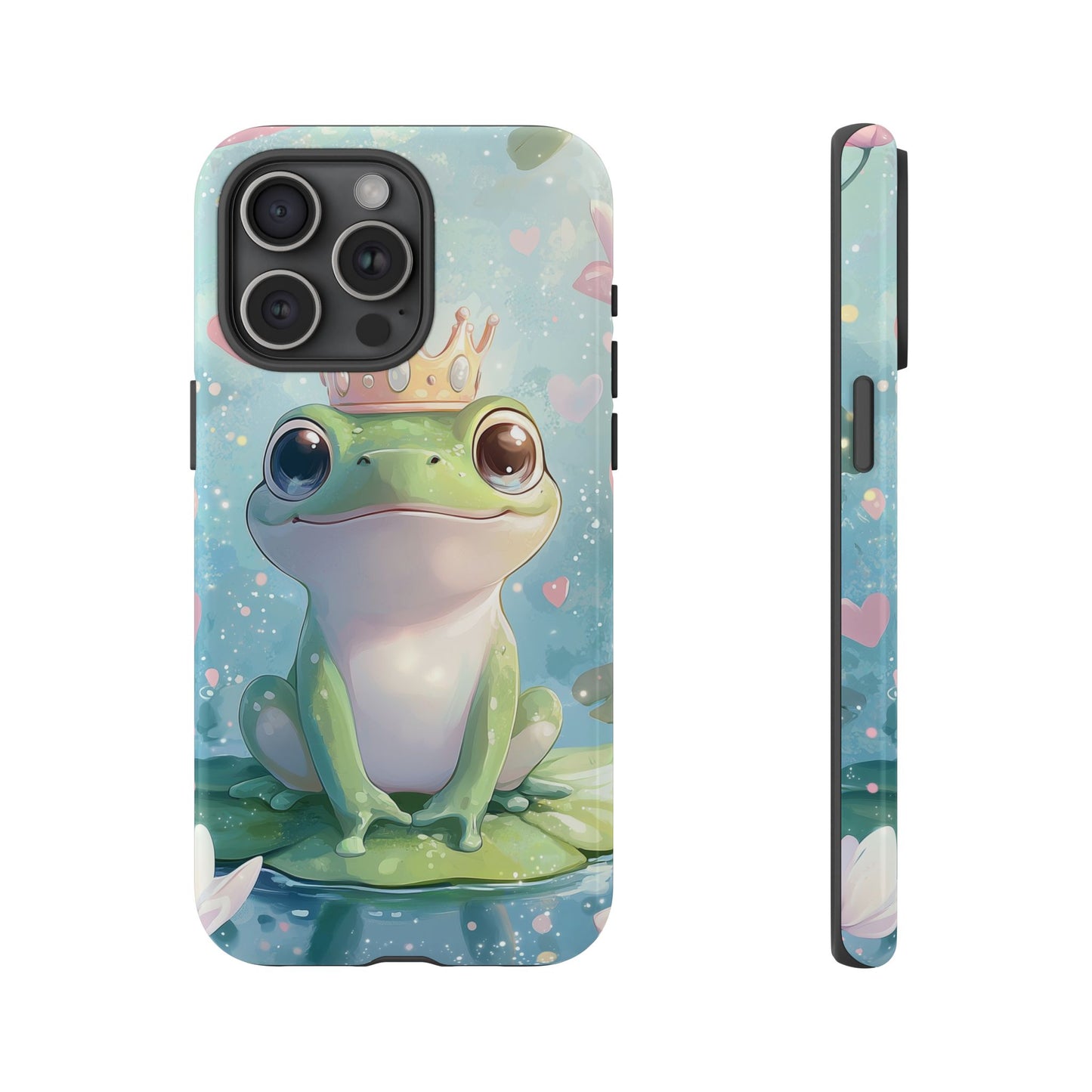 Royal Frog Phone Case β Cute Anime Aesthetic for iPhone, Google Pixel & Samsung