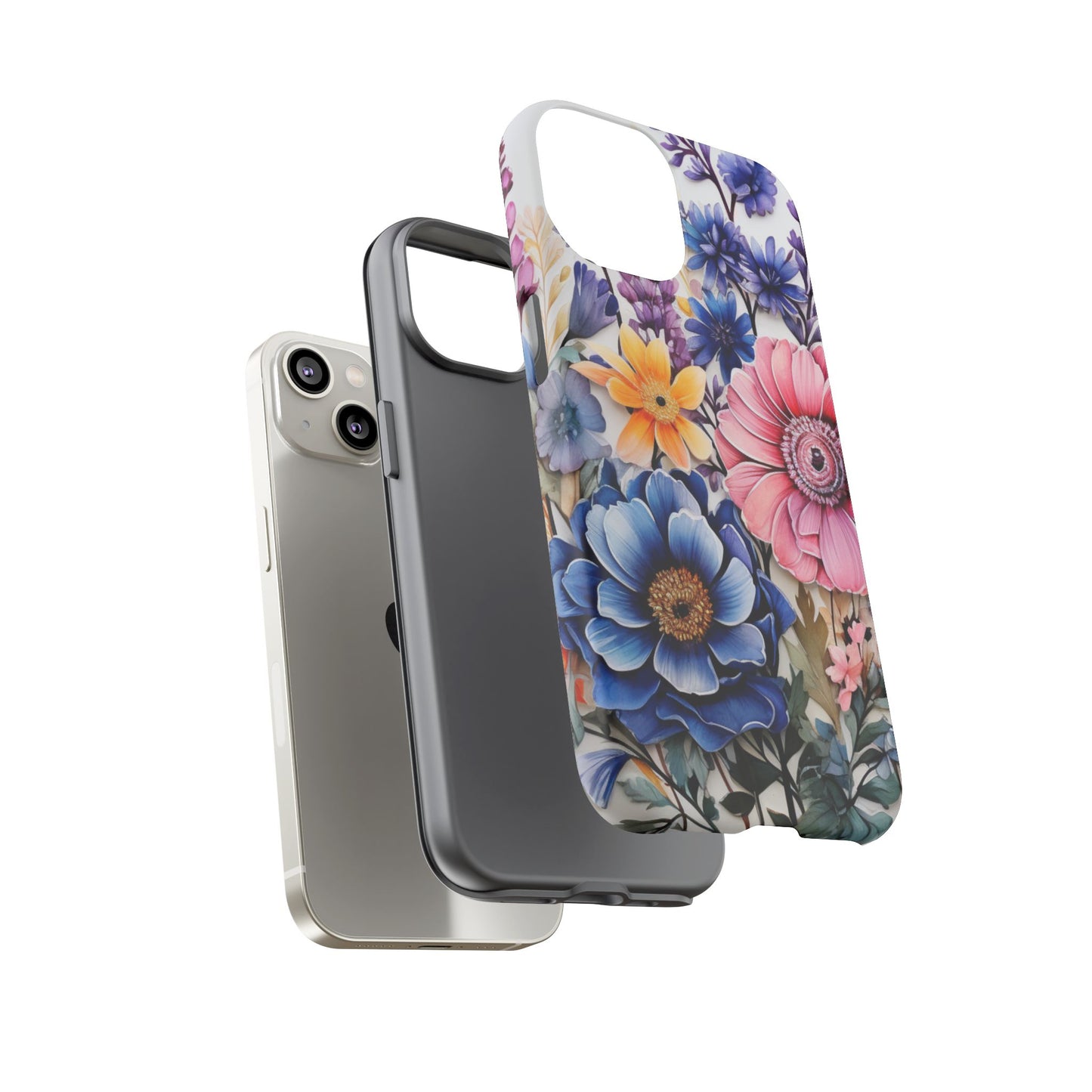 Elegant Floral Bouquet Mobile Case – Vibrant Botanical Art