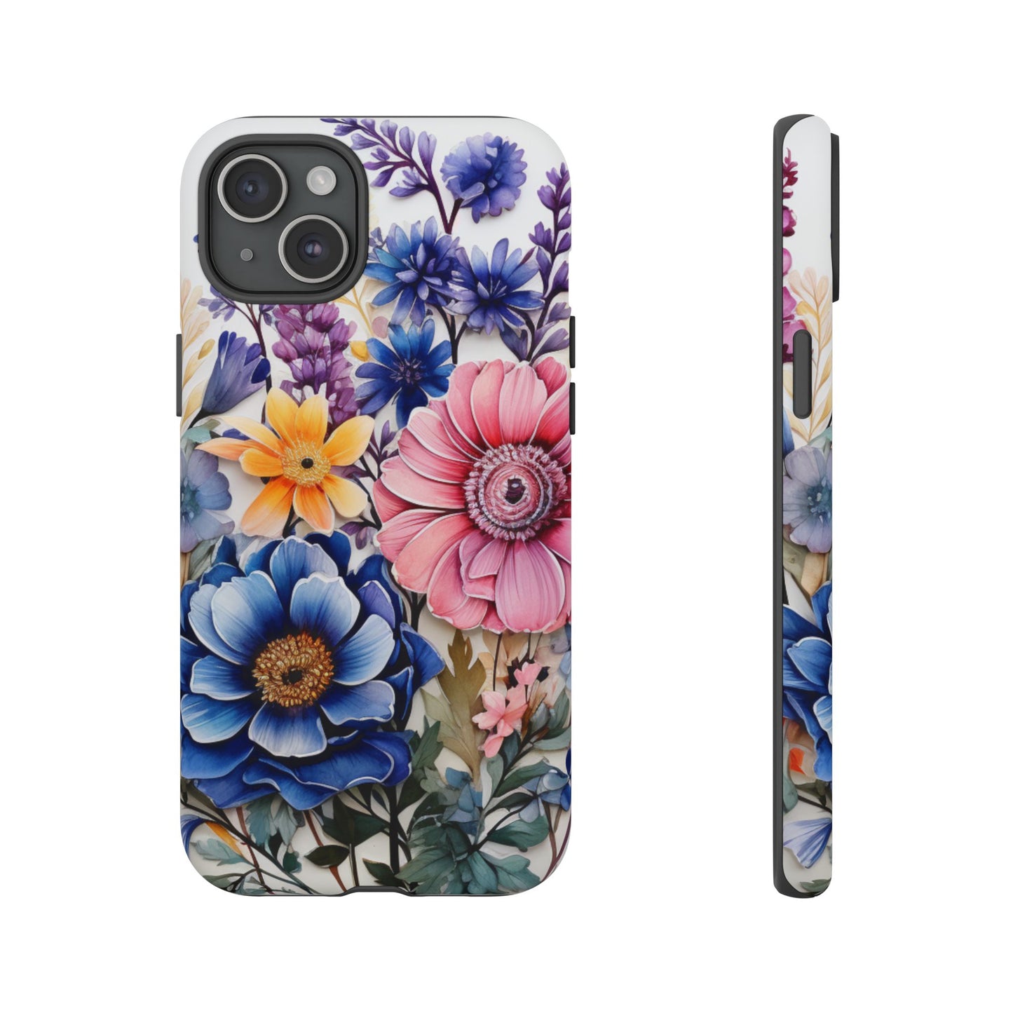 Elegant Floral Bouquet Mobile Case – Vibrant Botanical Art