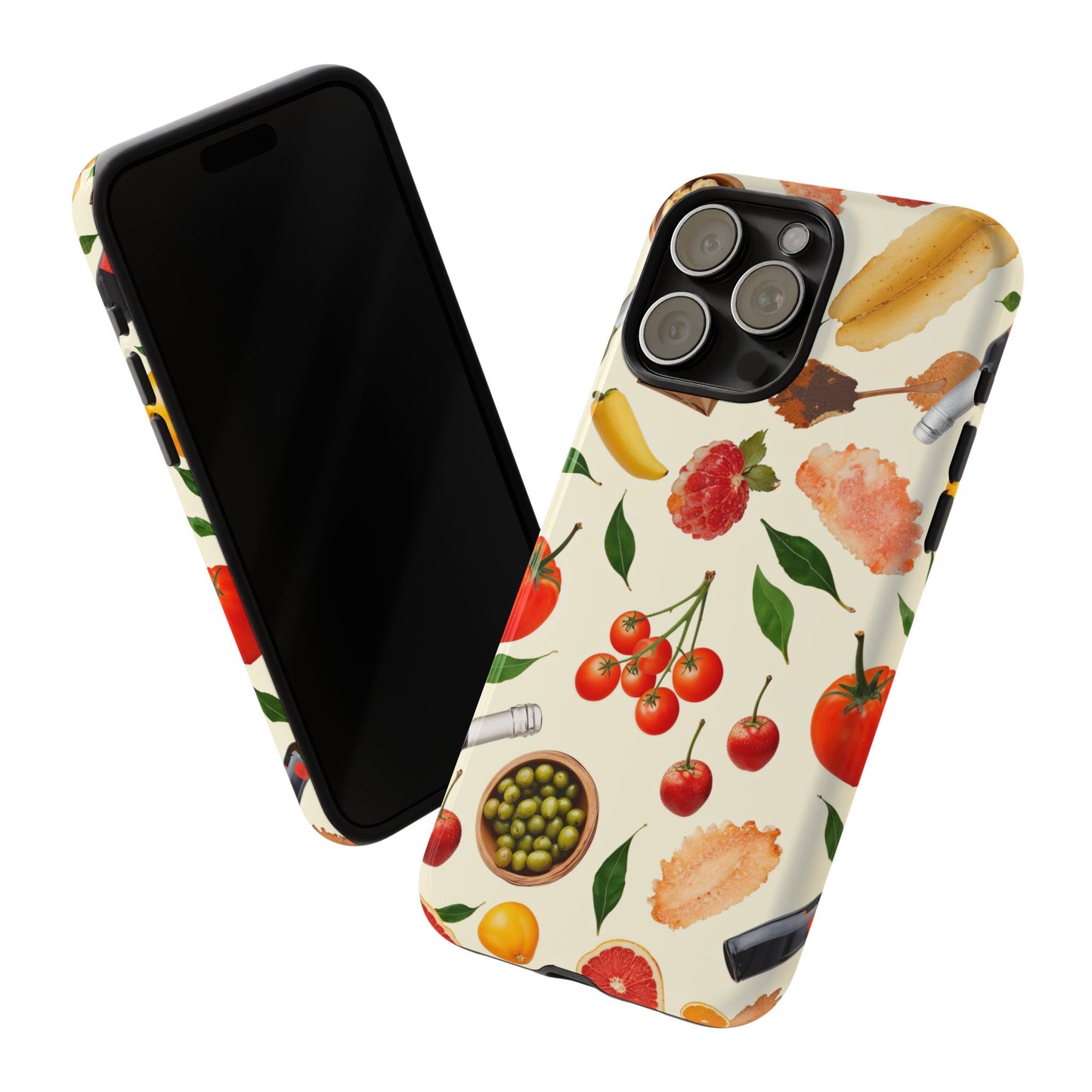 Fresh Fruits & Veggies Pattern Phone Case