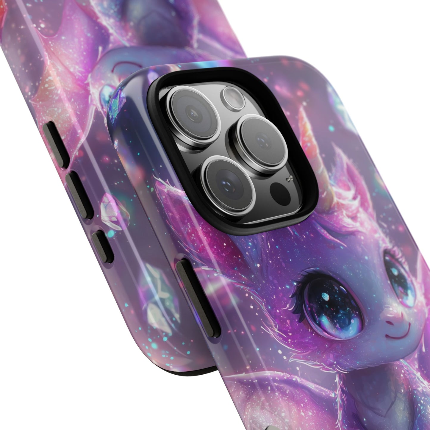 Mystic Crystal Unicorn-Dragon Phone Case for iPhone, Samsung, Google Pixel