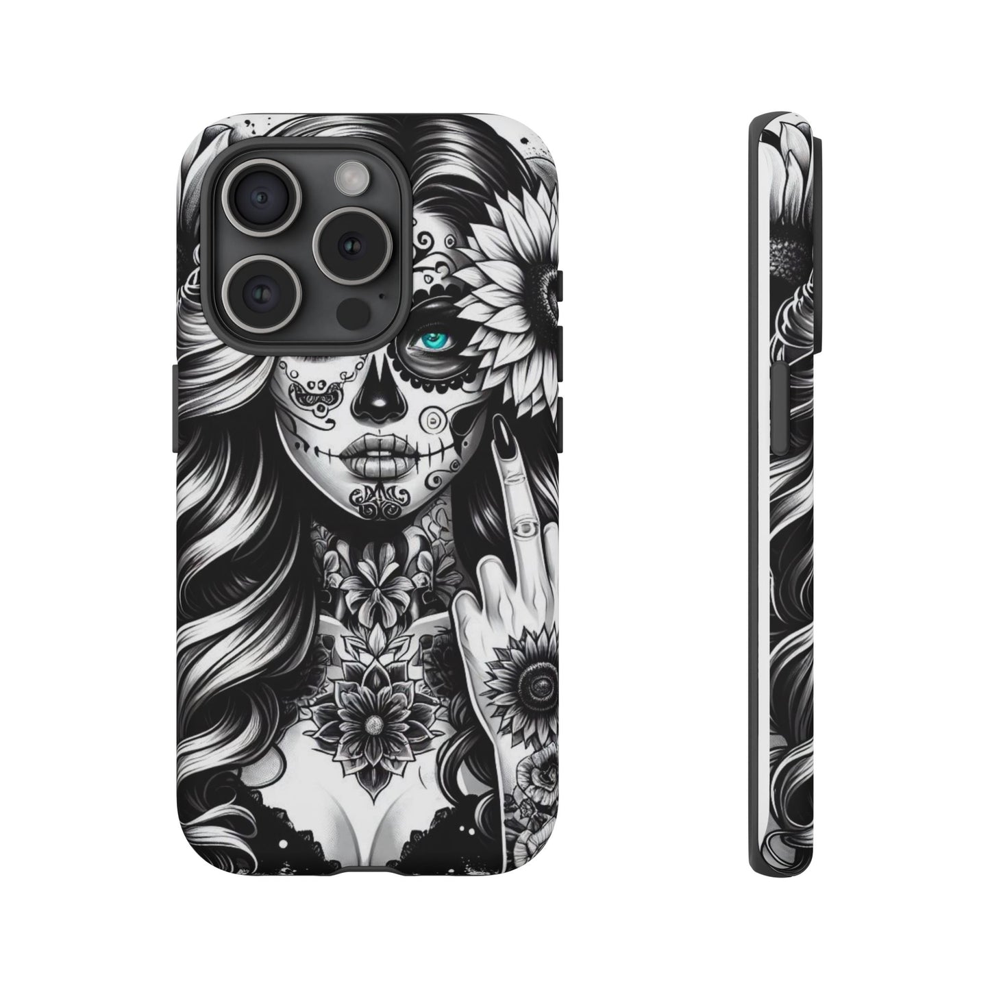 La Rebel – Day of the Dead Gothic Attitude Mobile Cover