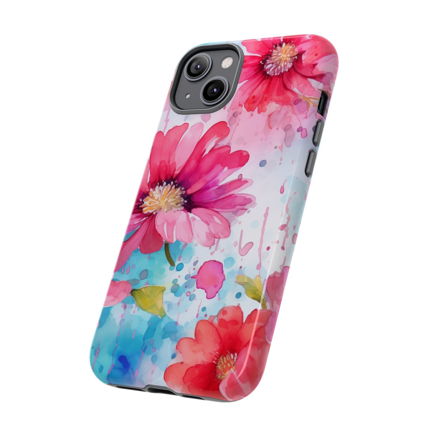Watercolor Bloom Floral Mobile Case