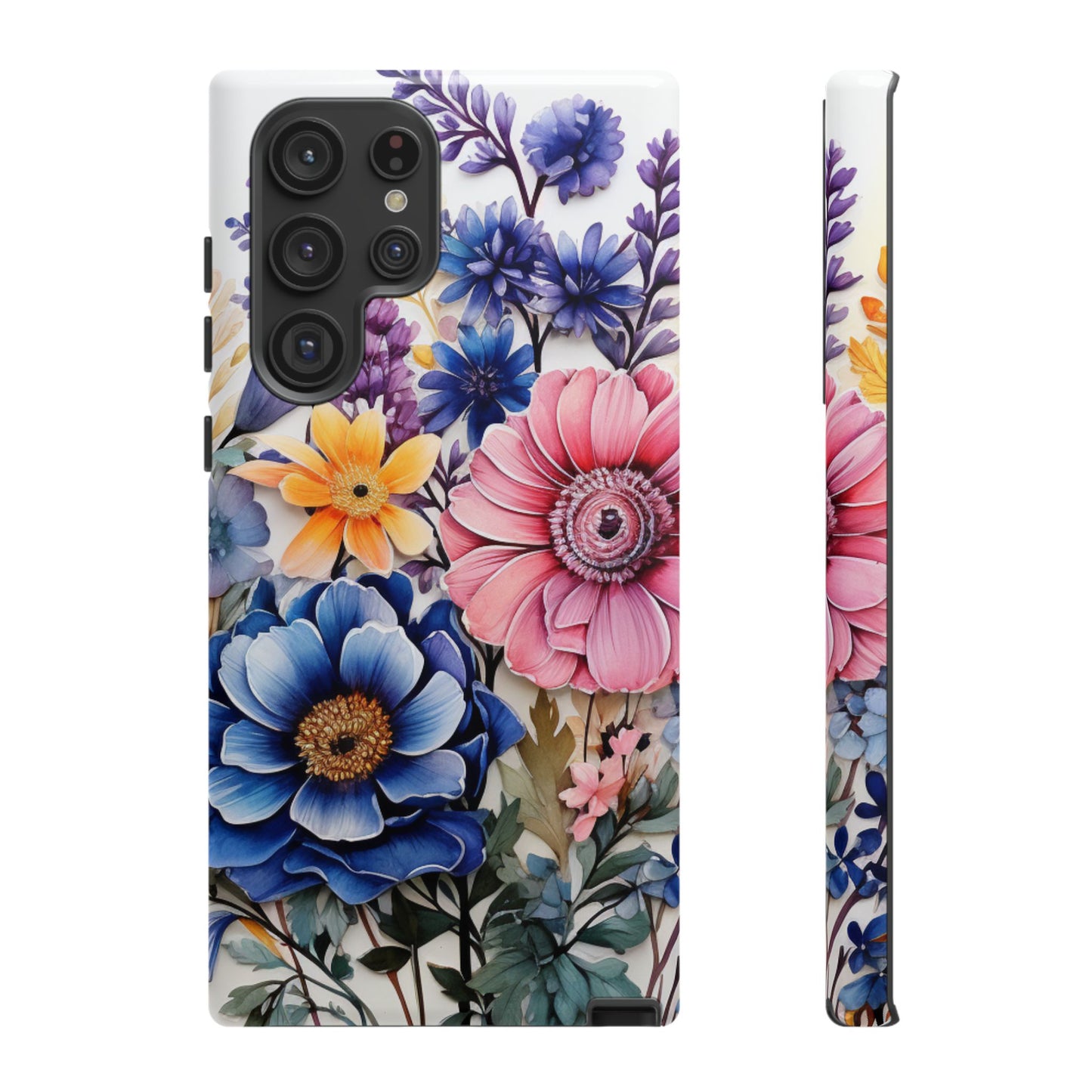 Elegant Floral Bouquet Mobile Case – Vibrant Botanical Art