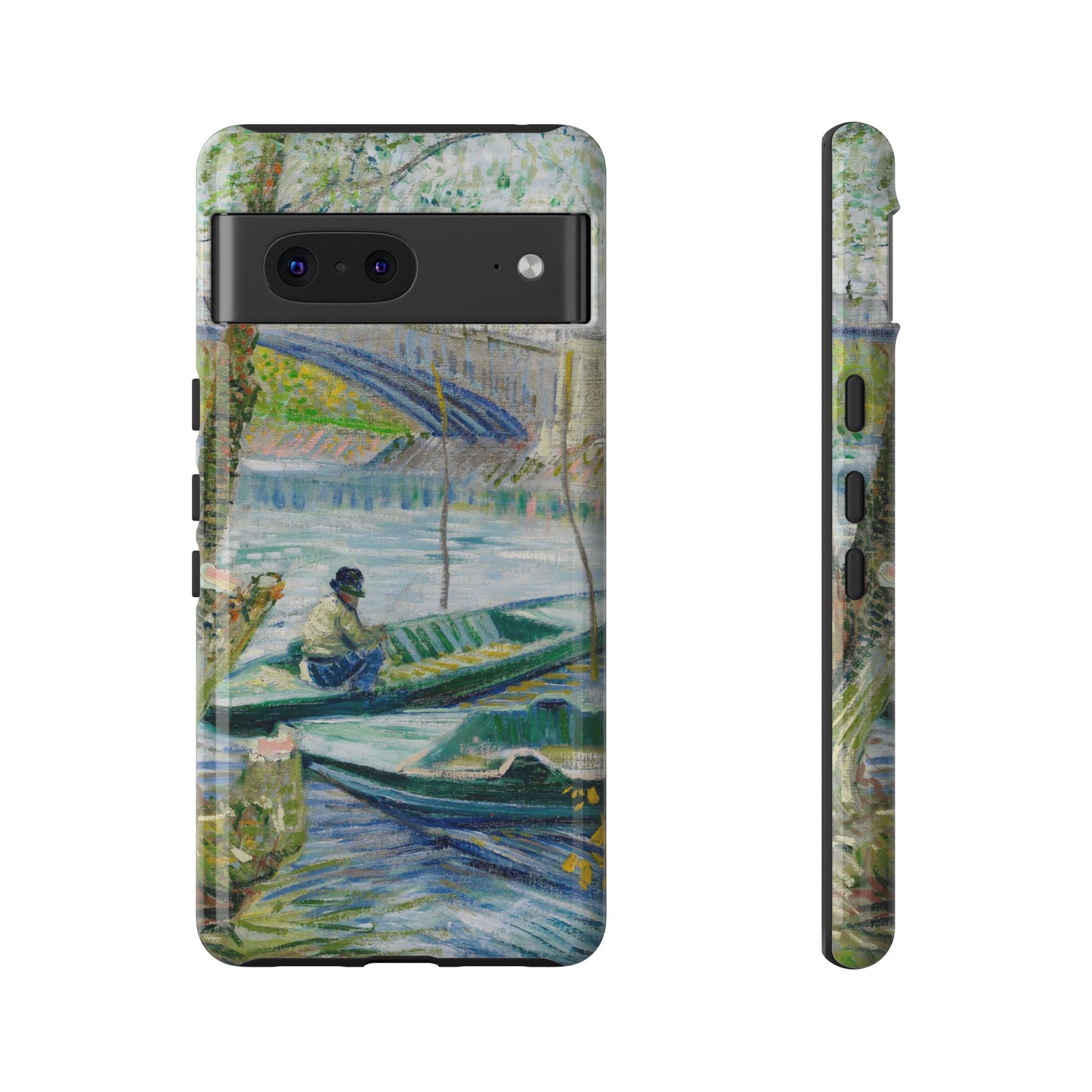Vincent Van Gogh Fisherman Painting Phone Case - Art Case for iPhone, Samsung & Google Pixel
