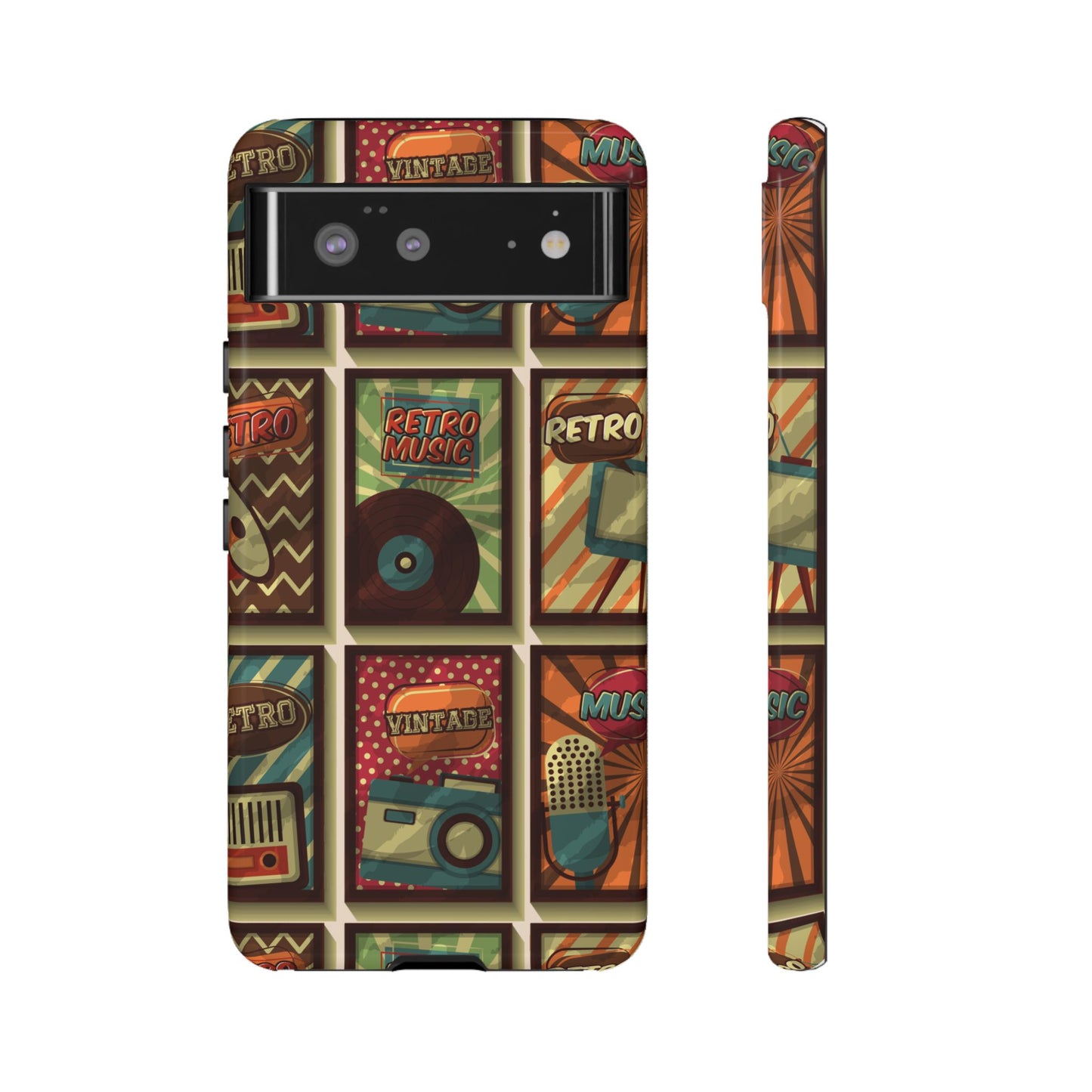 Retro Vintage Poster Phone Case β Aesthetic Nostalgic Design for iPhone, Samsung & Google Pixel