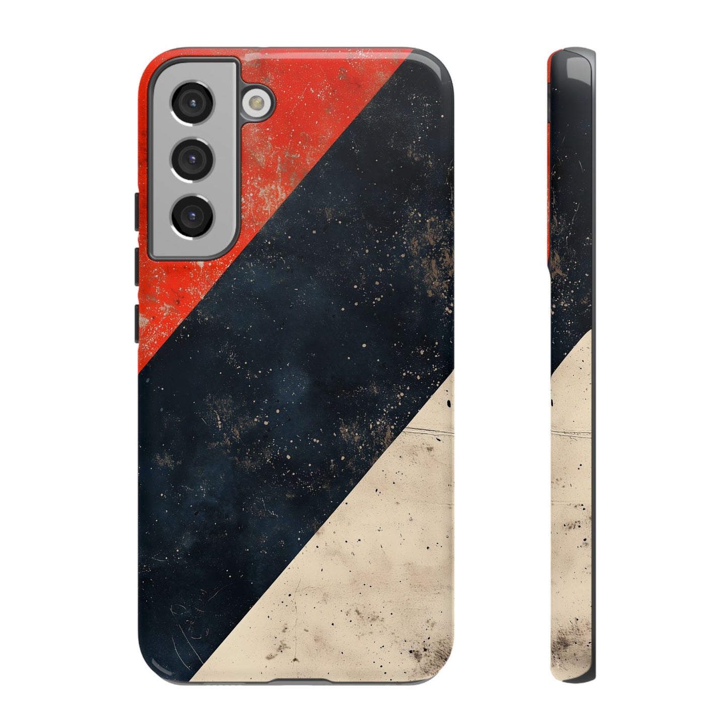 Urban Grit – Grunge Stripe Abstract Phone Case for iPhone, Samsung & Pixel
