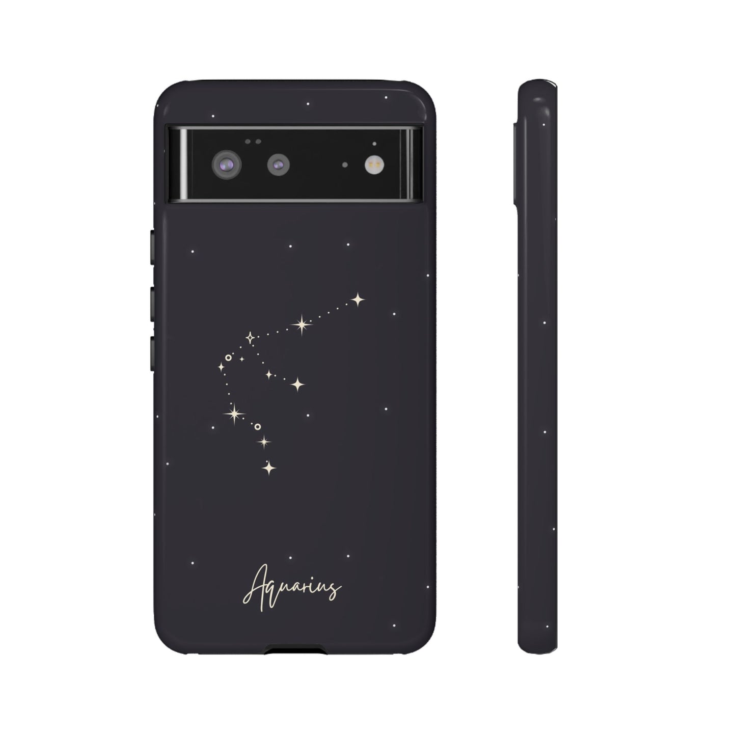 Aquarius Star Map Phone Case – Futuristic & Celestial Design – Cosmic Aesthetic for iPhone, Samsung & Google Pixel