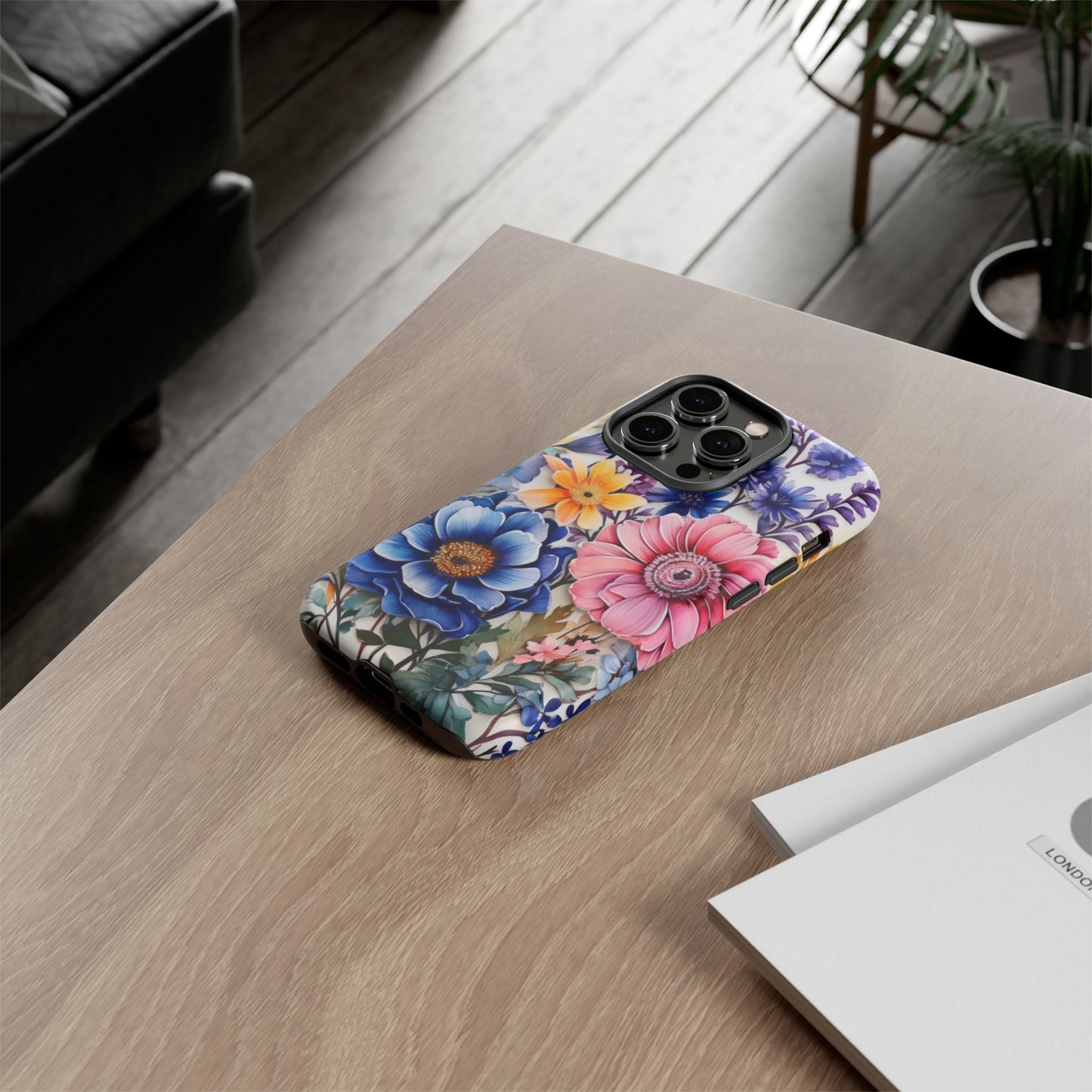 Elegant Floral Bouquet Mobile Case – Vibrant Botanical Art