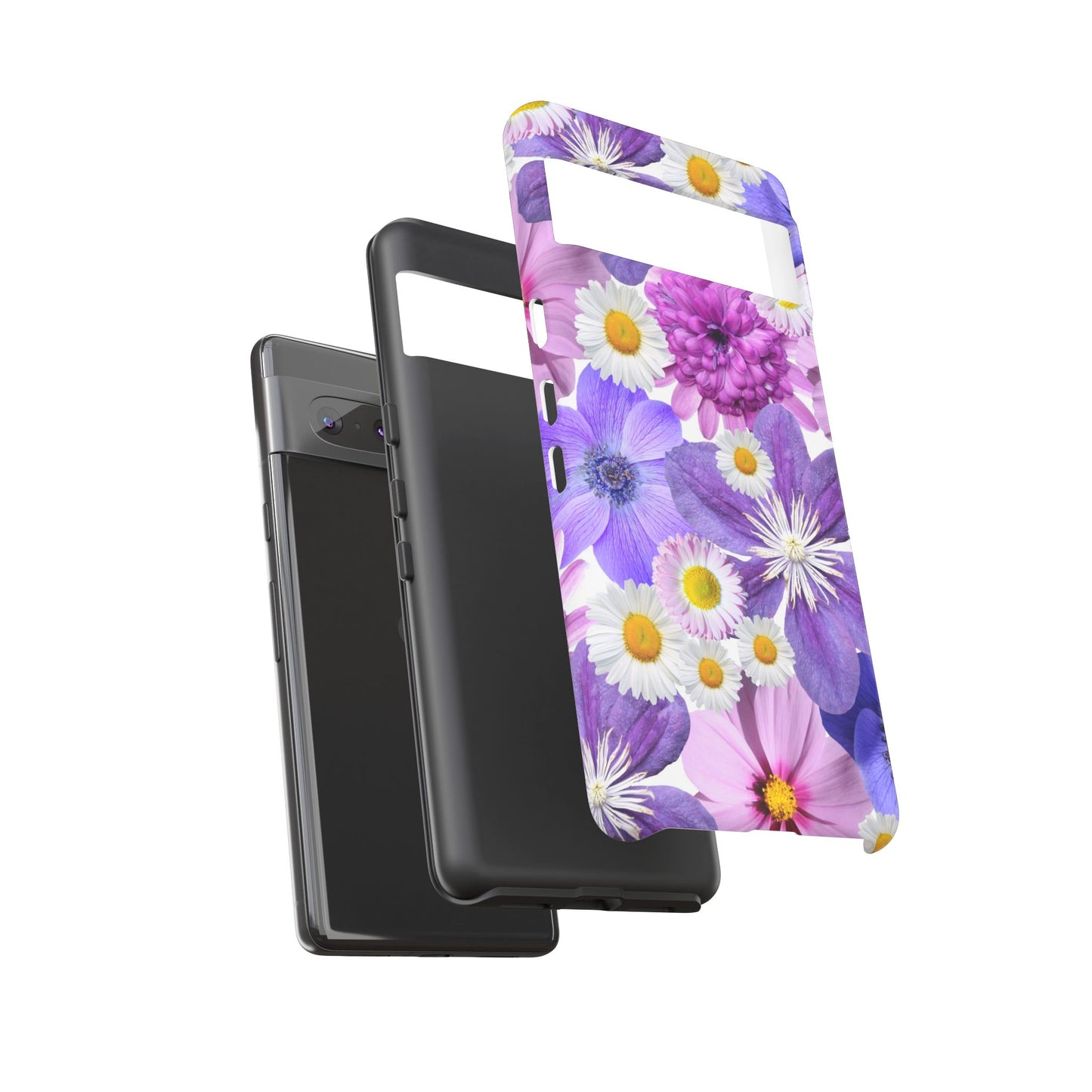 Lavender Blossom Floral Mobile Case