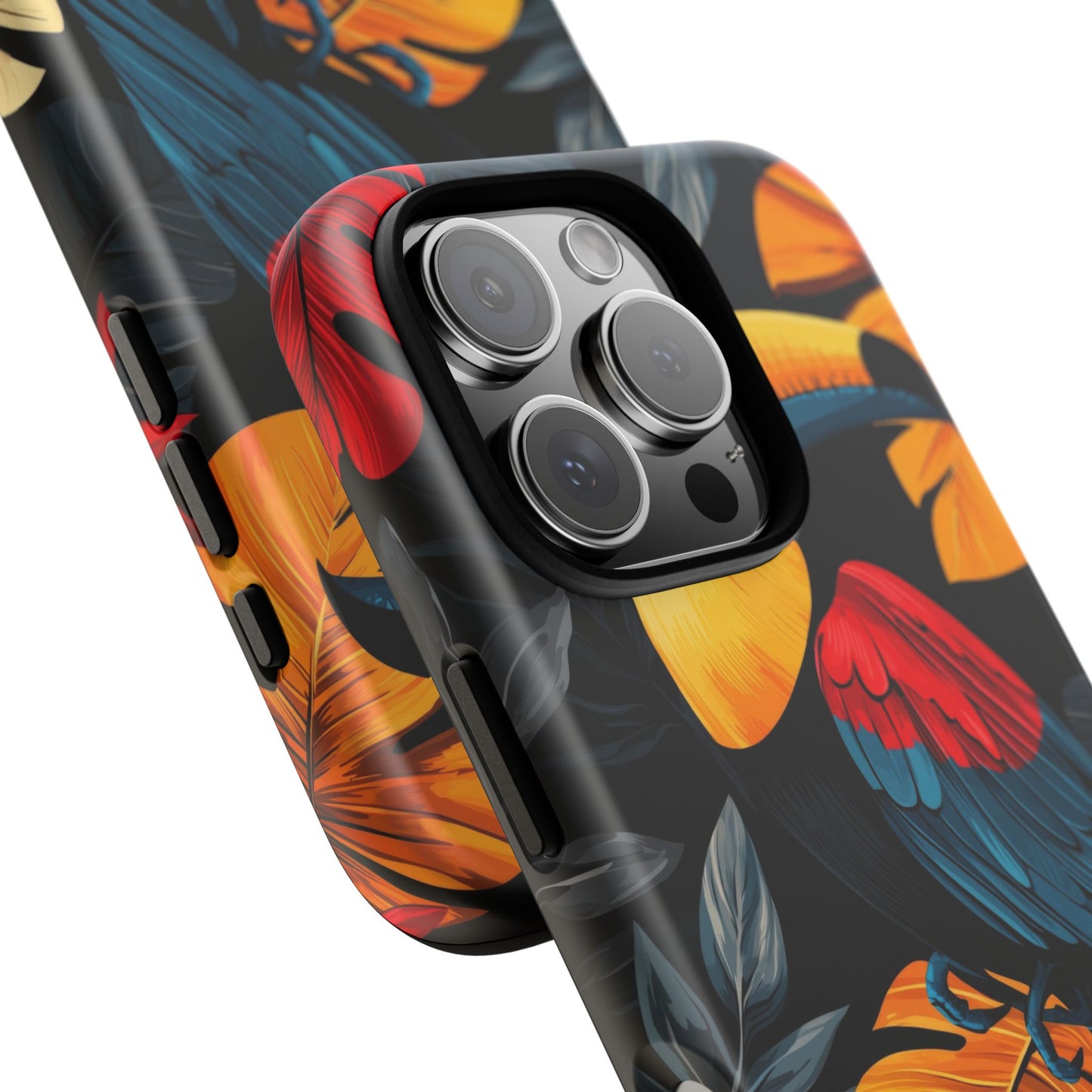 Exotic Toucan Feathers Phone Case – Nature’s Elegance for iPhone, Pixel & Samsung
