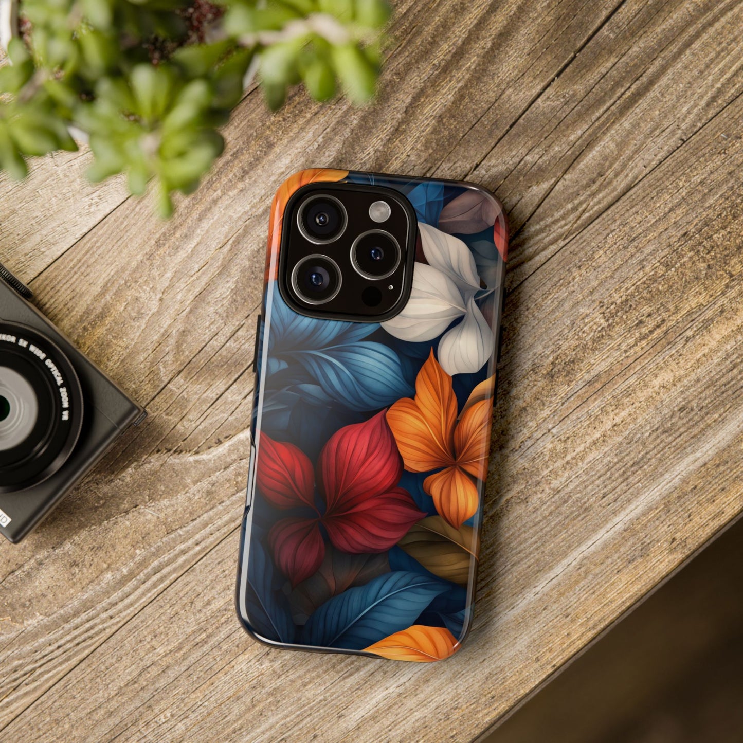 Velvet Bloom | Elegant Floral Phone Case for iPhone, Pixel & Samsung