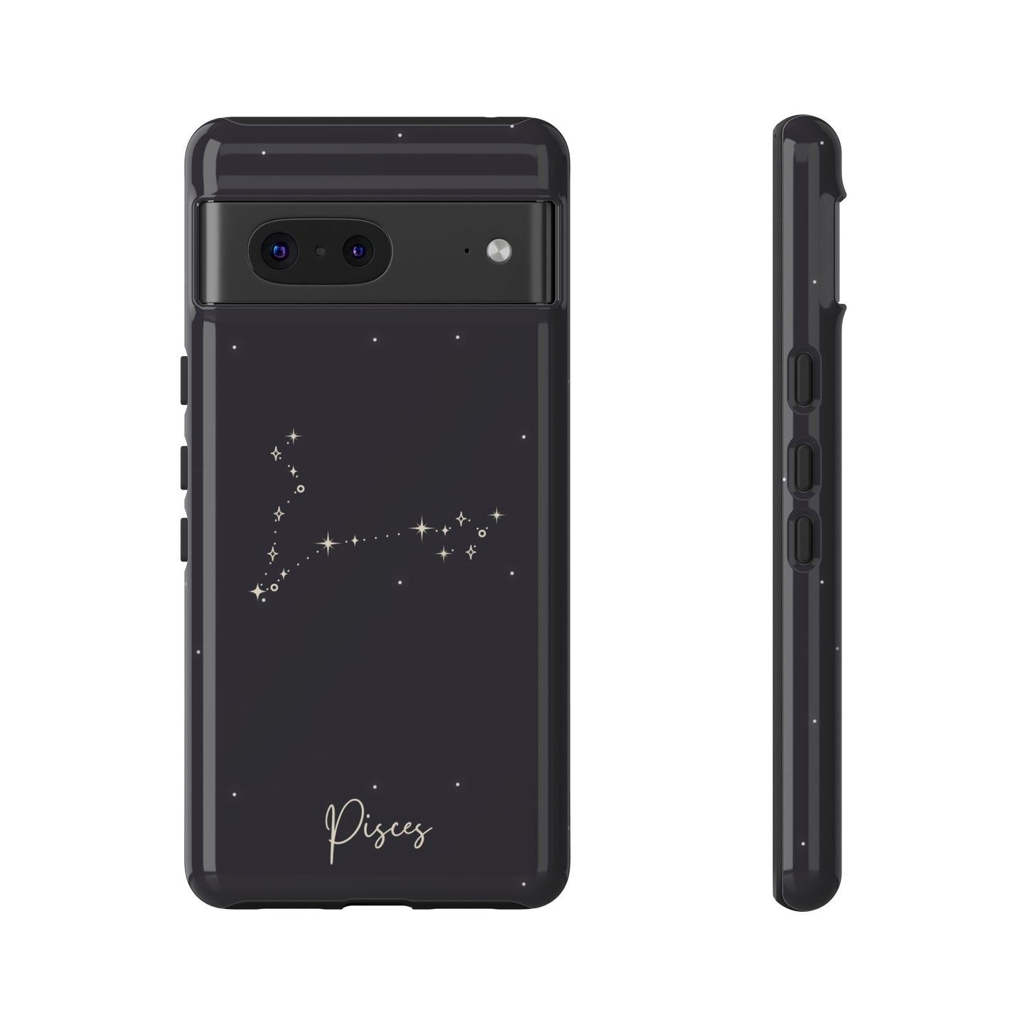 Pisces Dreamy Zodiac Constellation Phone Case – Cosmic Starscape Look– Cosmic Style for iPhone, Samsung & Google Pixel