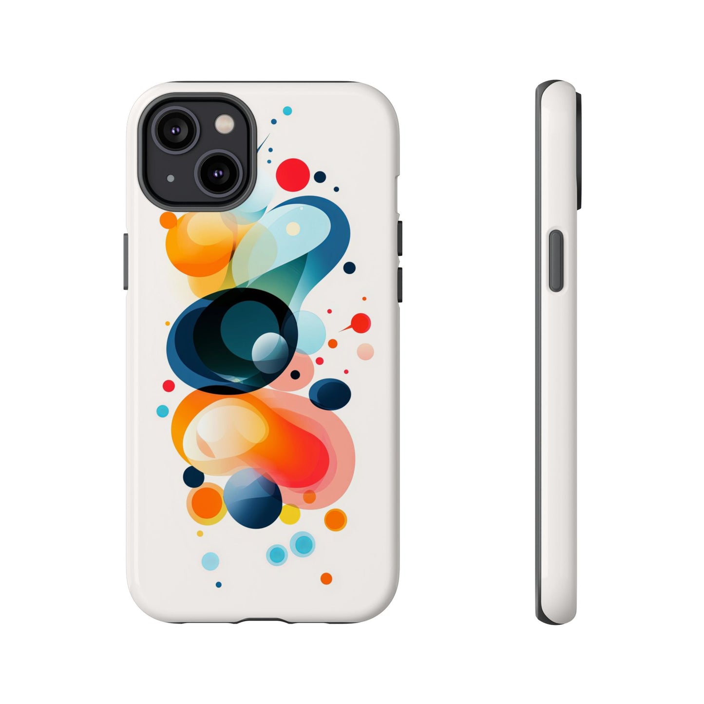 Color Cascade – Vivid Abstract Phone Case for iPhone, Samsung & Pixel