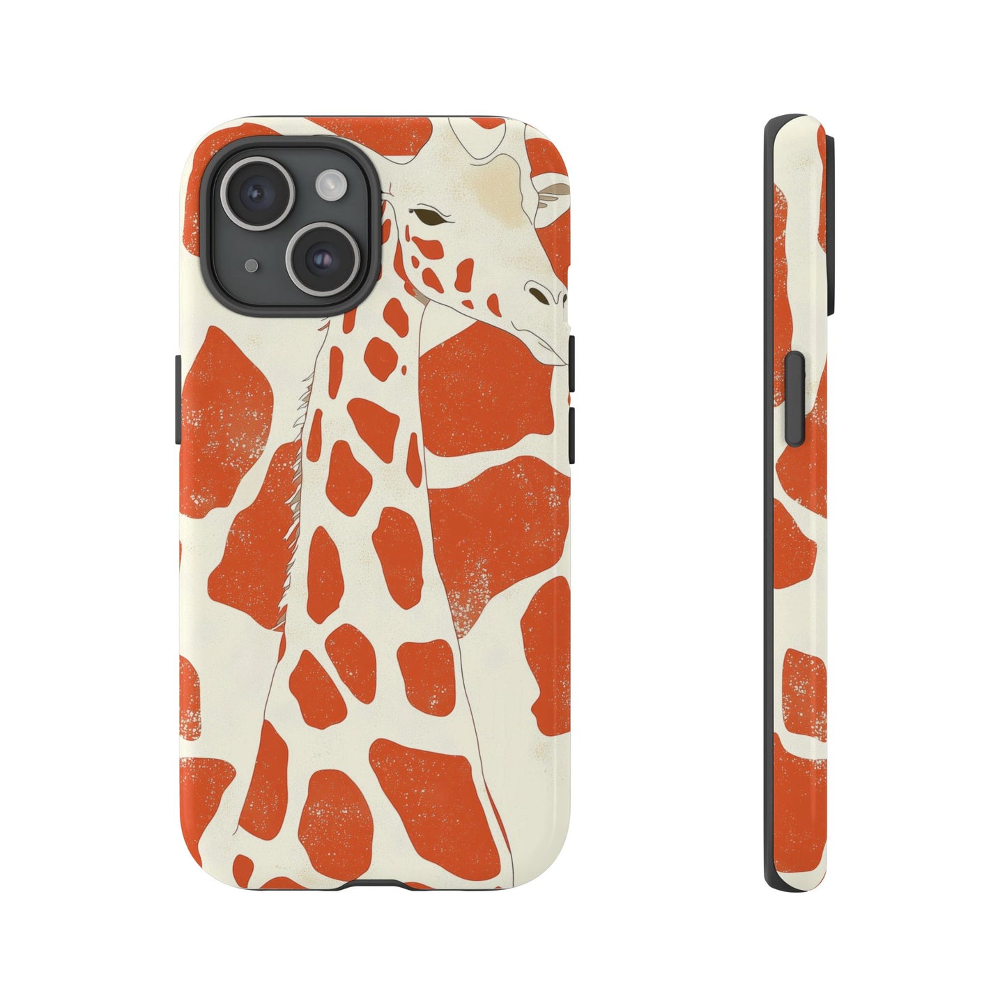 Minimalist Giraffe Print Phone Case β Earthy & Elegant for iPhone, Pixel & Samsung