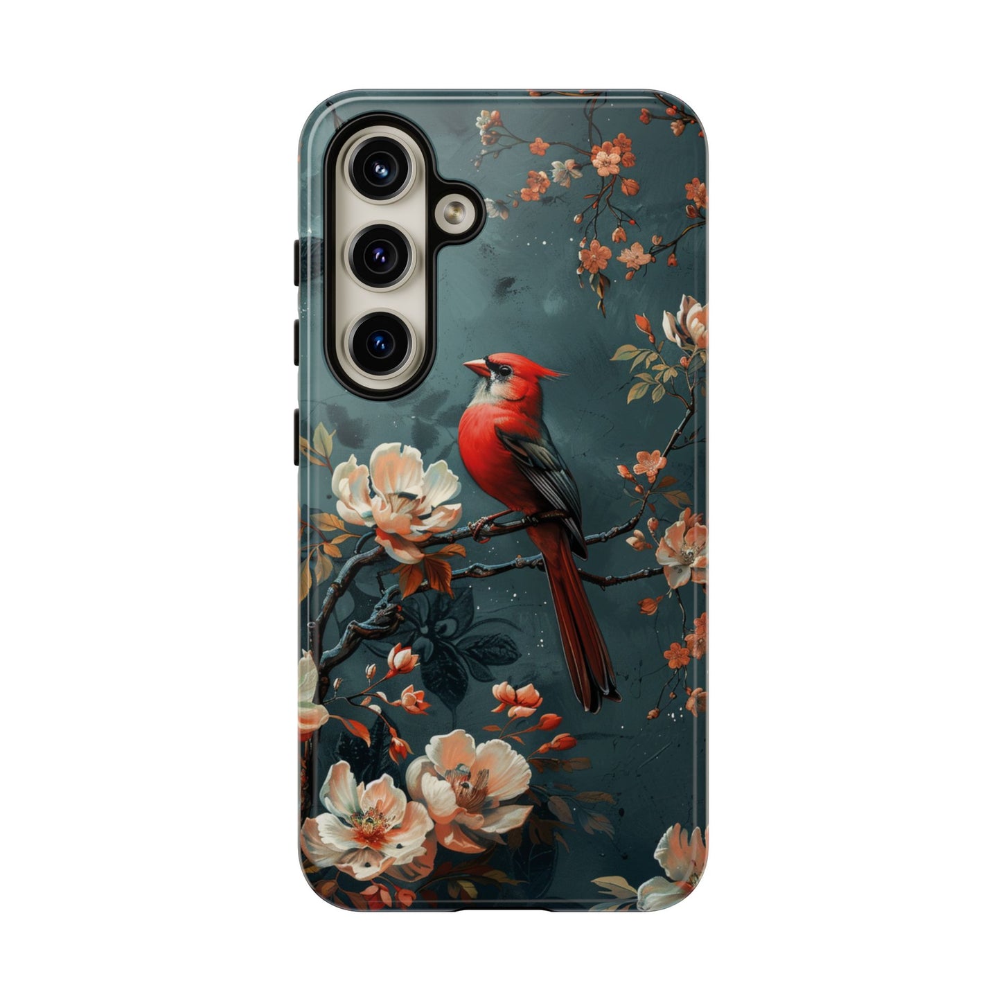 Floral Bird Phone Case β Elegant Nature-Inspired Cover for iPhone, Samsung & Google Pixel