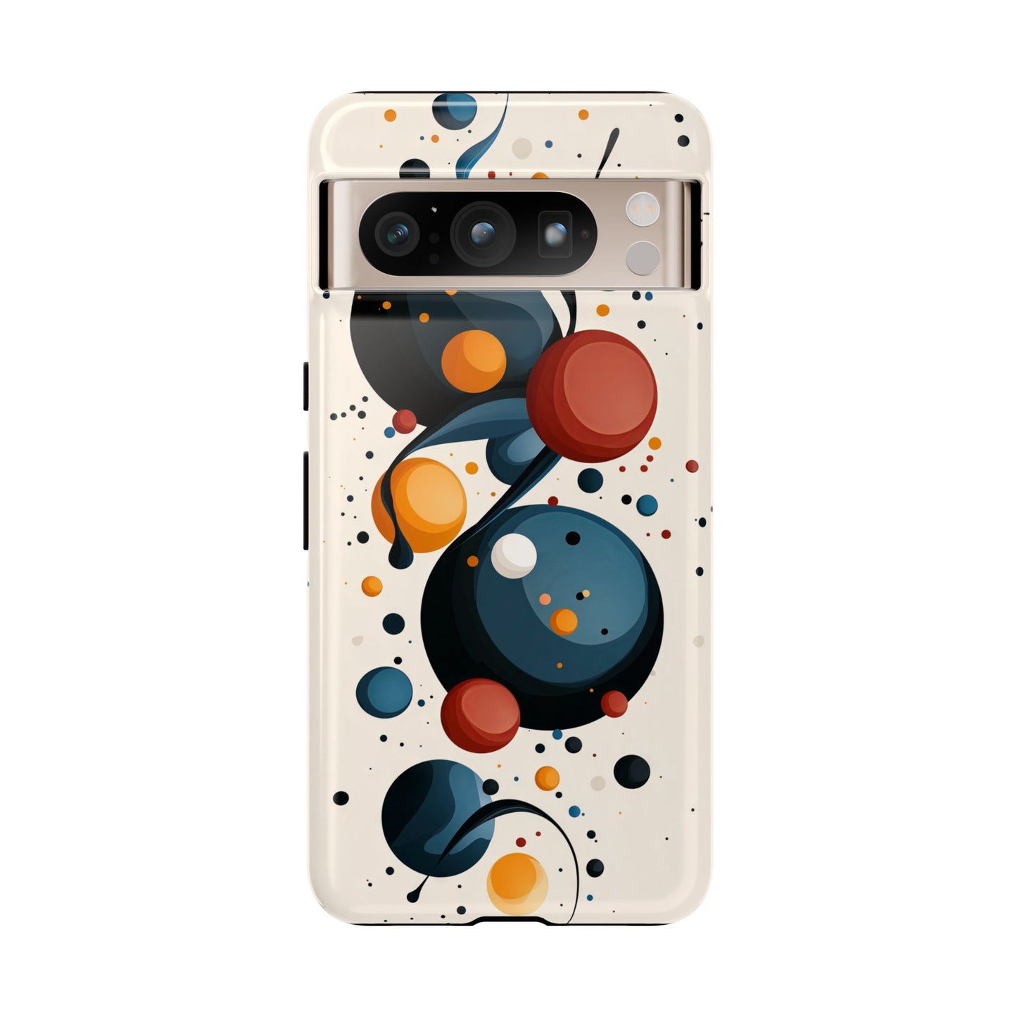 Cosmic Orbit – Abstract Sphere Phone Case for iPhone, Samsung & Pixel