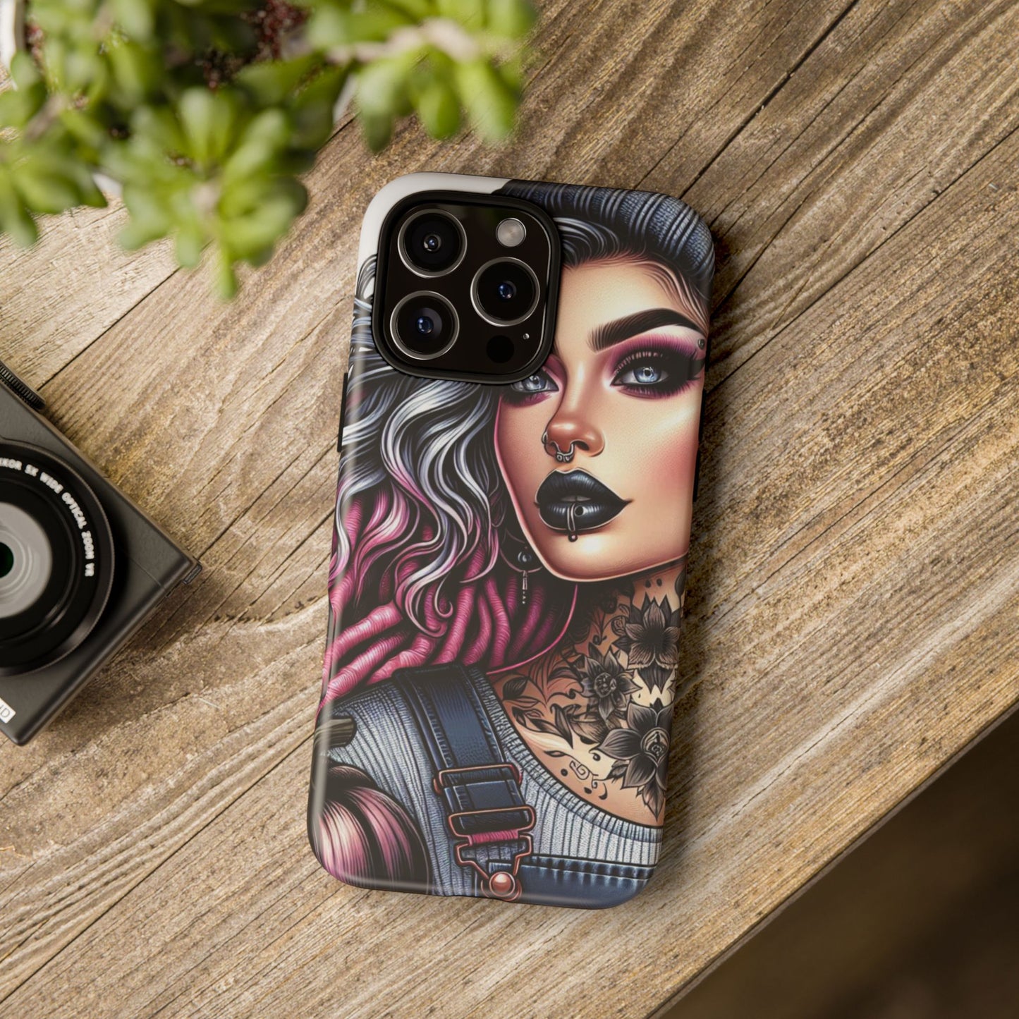 Autumn Rebel – Gothic Grunge & Fall Aesthetic Mobile Cover