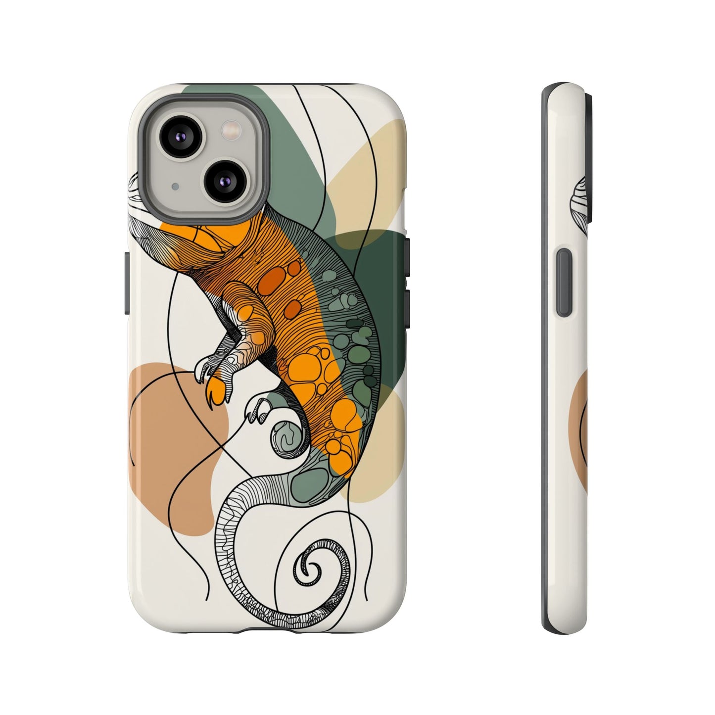 Chameleon Flow: The Art of Adaptation Phone Case for iPhone, Samsung & Pixel