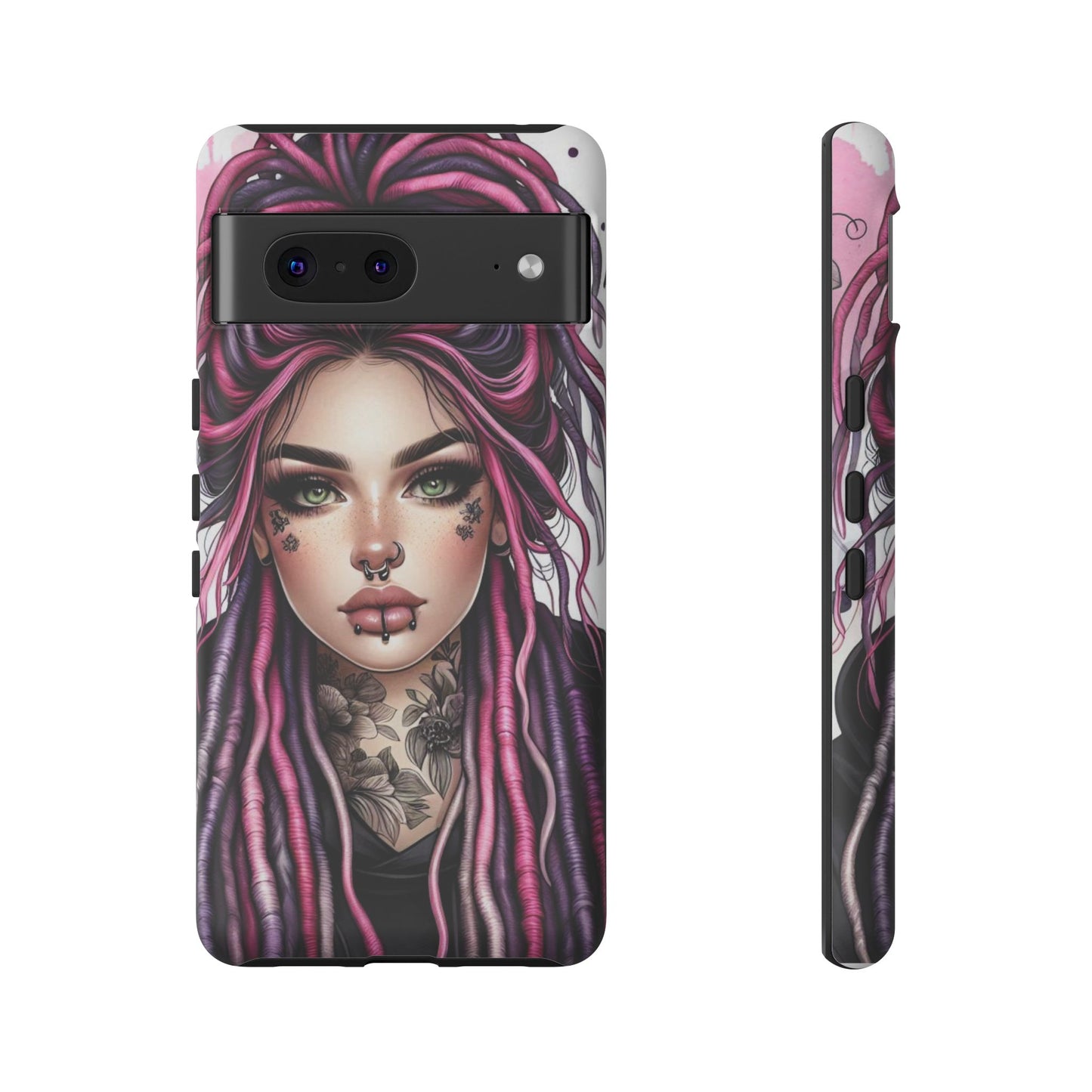 Neon Gothic Beauty Mobile Case