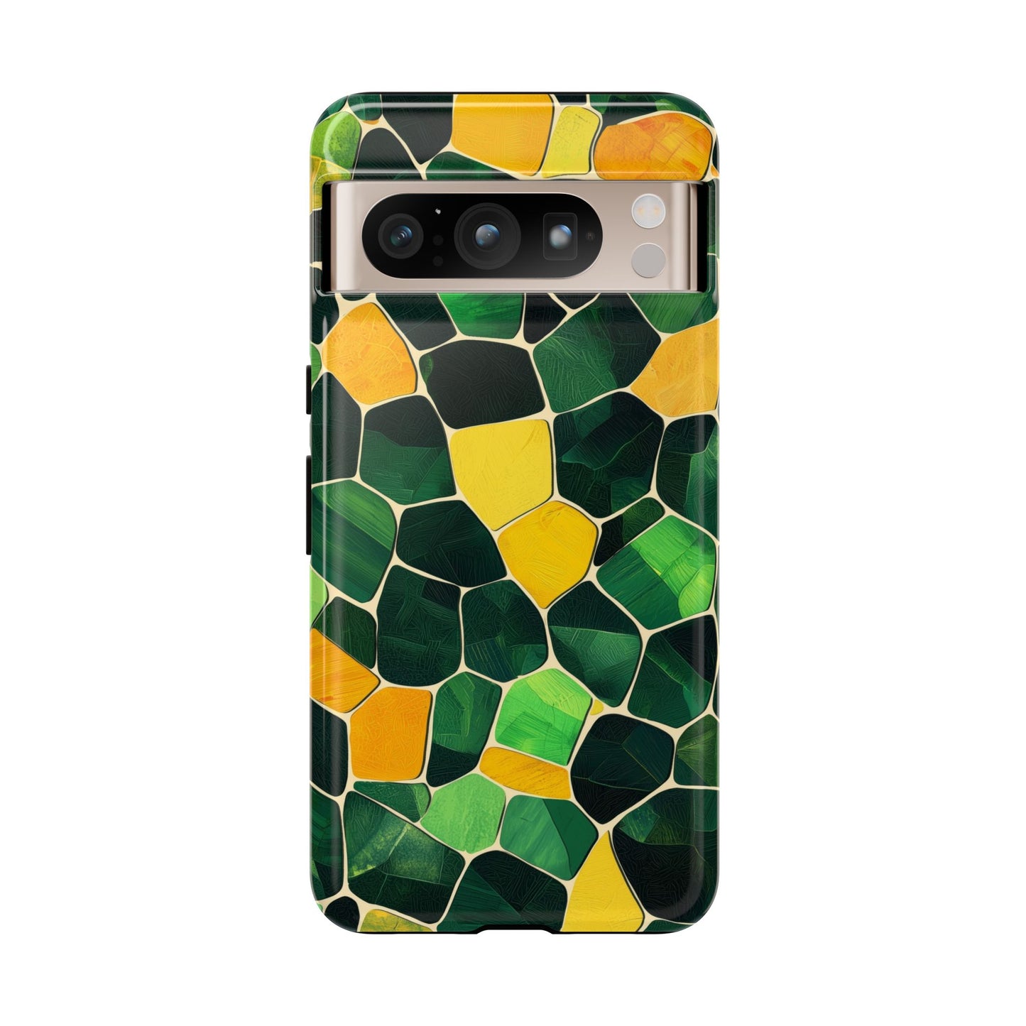 Turtle Shell Mosaic Phone Case for iPhone, Samsung & Google Pixel
