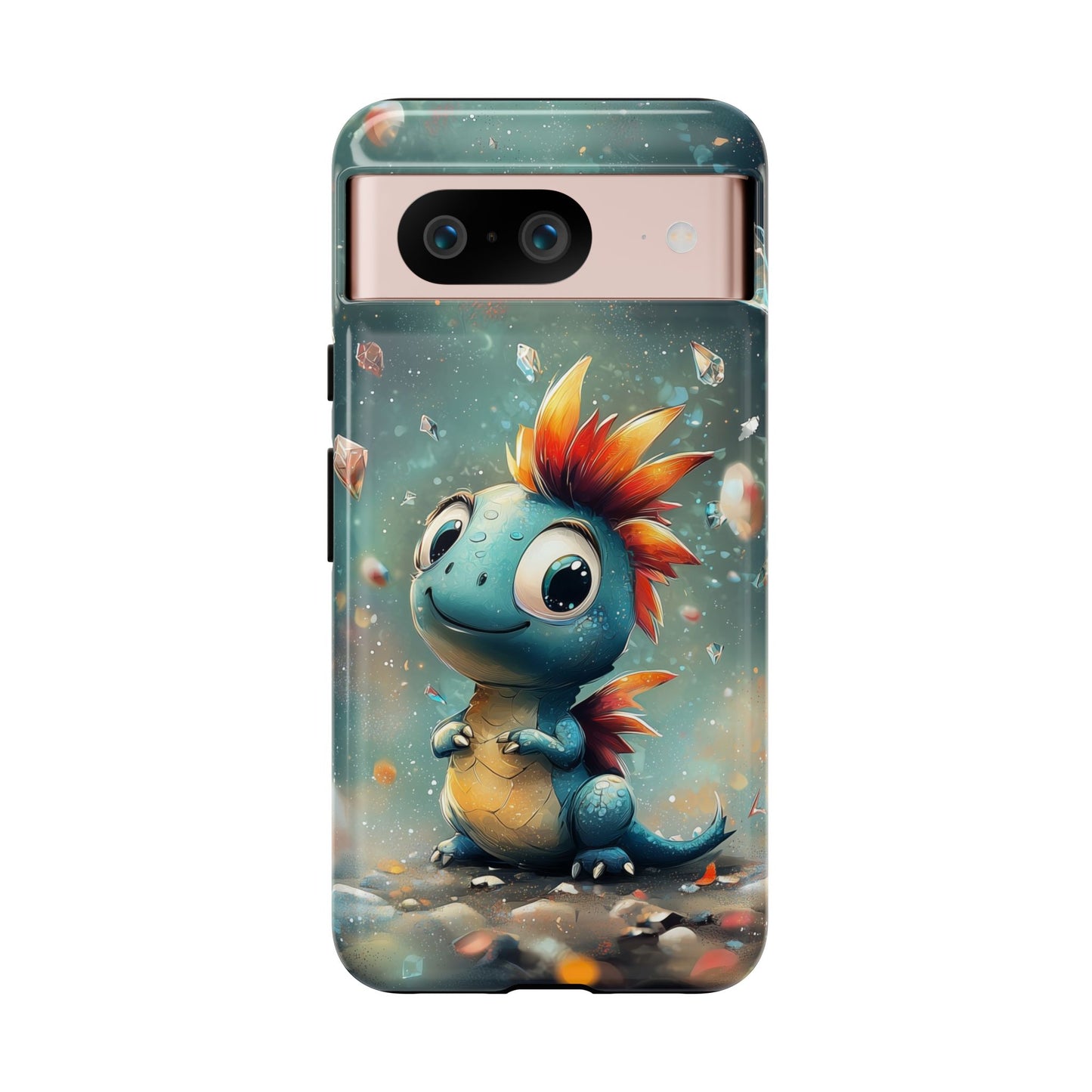 Crystal Hatchling β Enchanted Baby Dragon Phone Case for iPhone, Samsung, Google Pixel