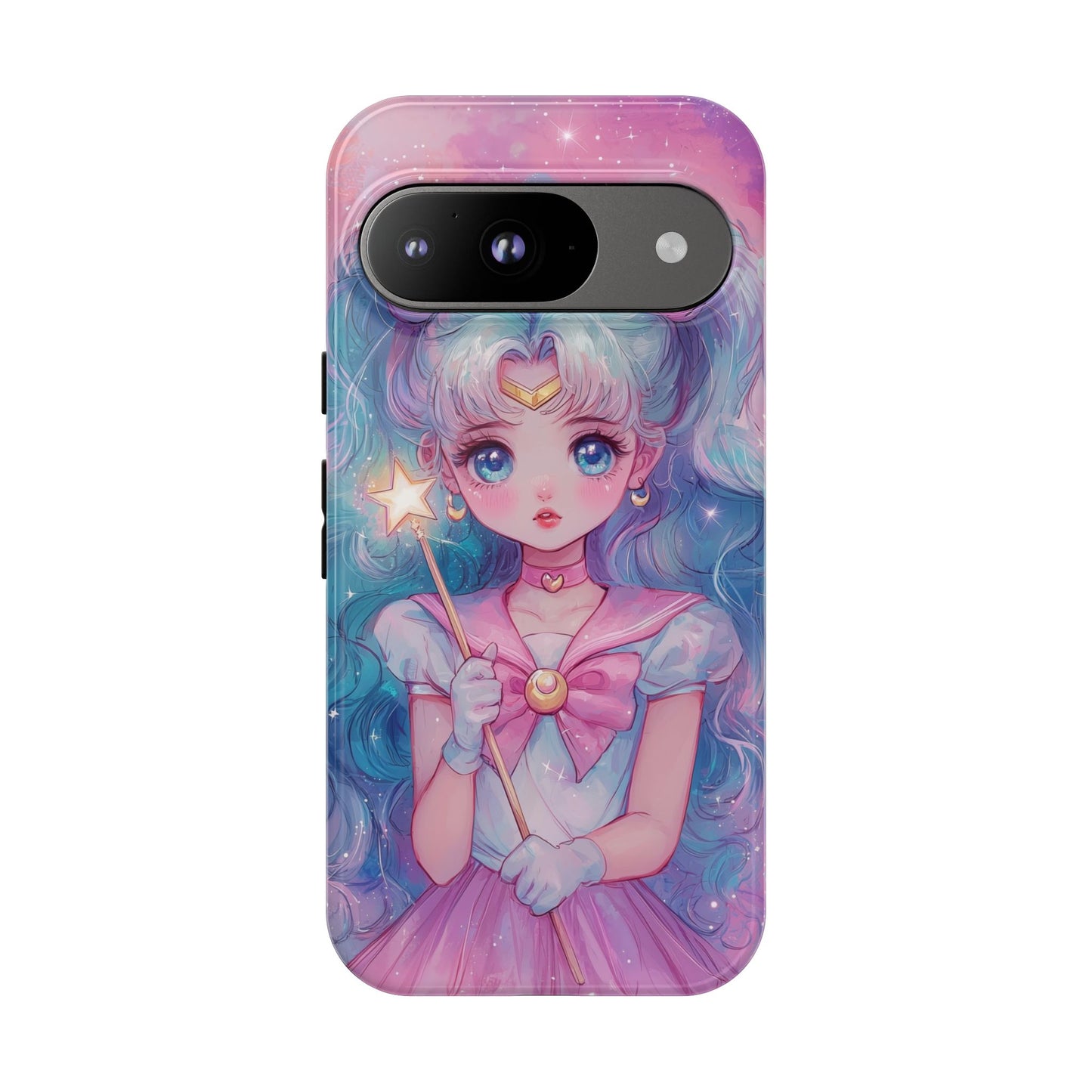 Magical Moon Guardian Anime Phone Case for iPhone, Samsung, Google Pixel