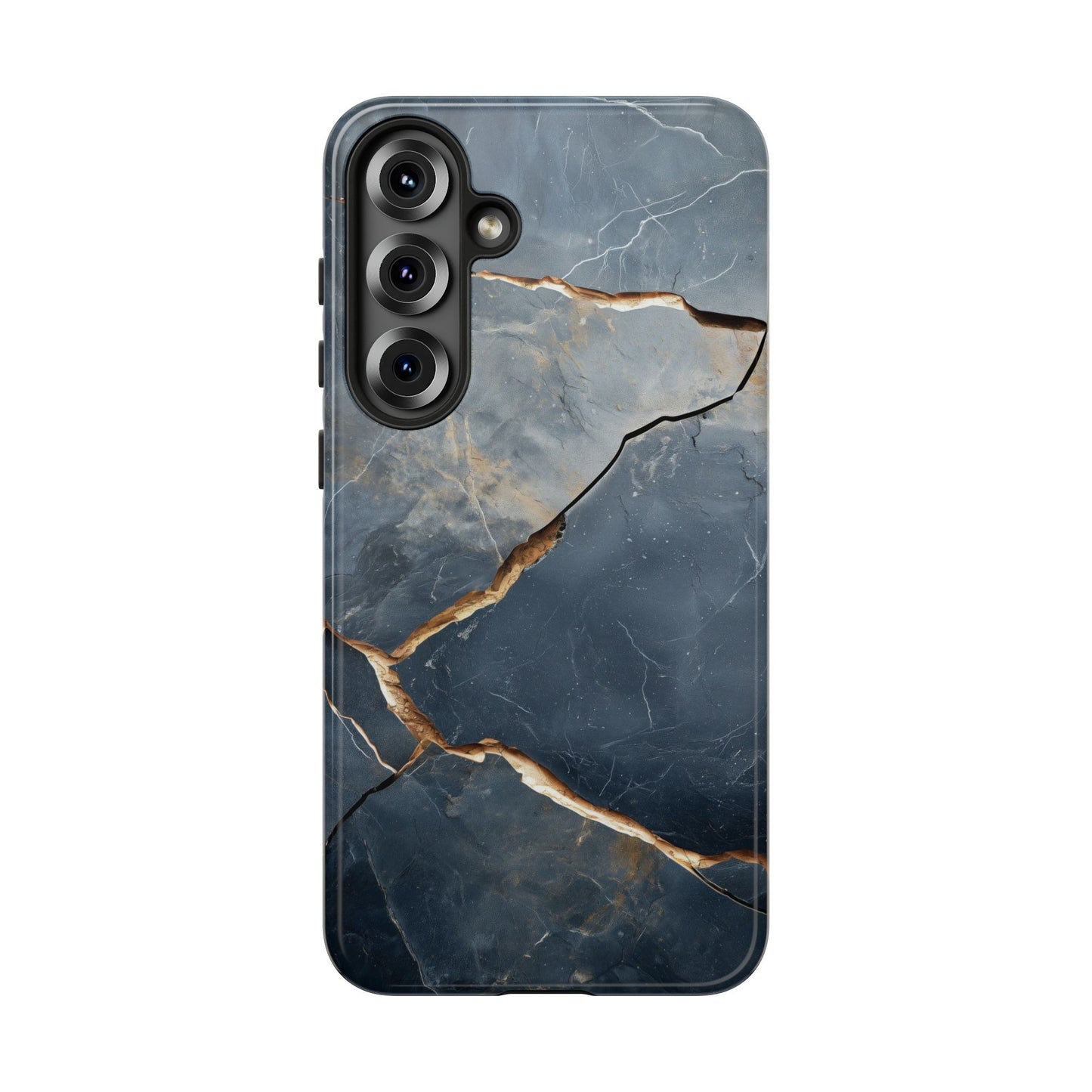 Cracked Marble Stone Phone Case for iPhone, Samsung & Google Pixel