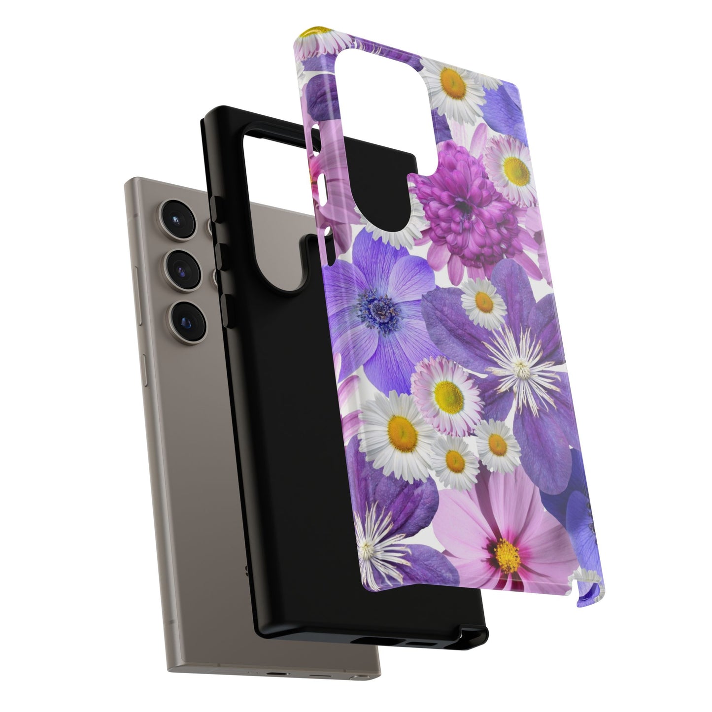 Lavender Blossom Floral Mobile Case