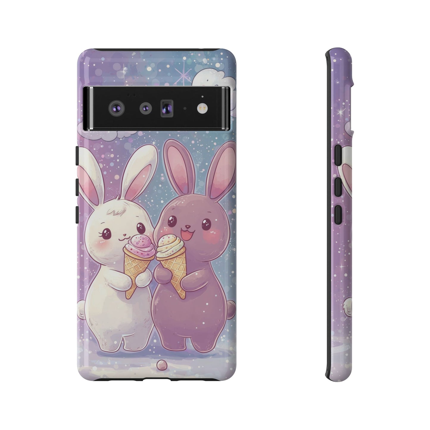 Bunny Bliss β Kawaii Anime Phone Case for iPhone, Samsung, Google Pixel