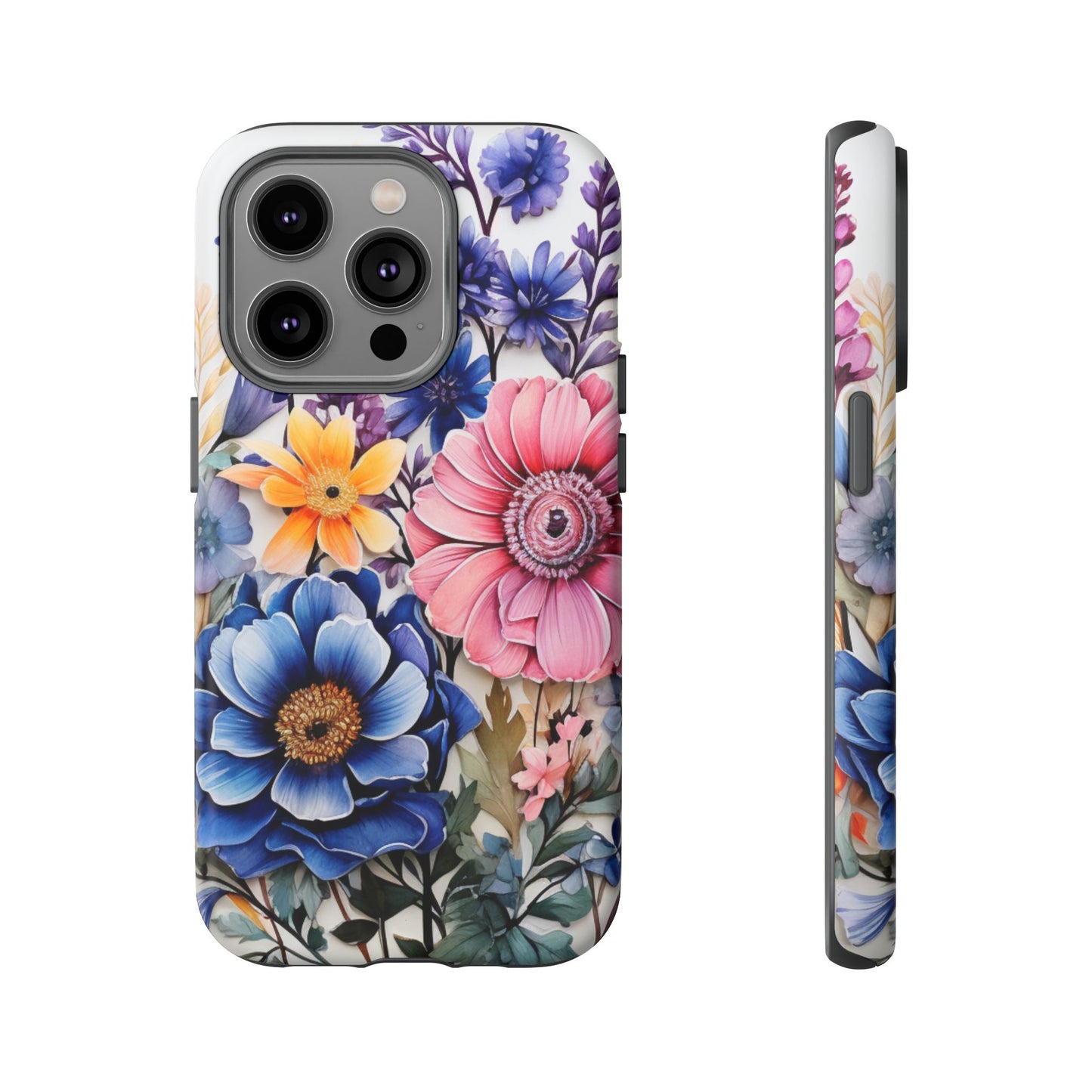 Elegant Floral Bouquet Mobile Case – Vibrant Botanical Art