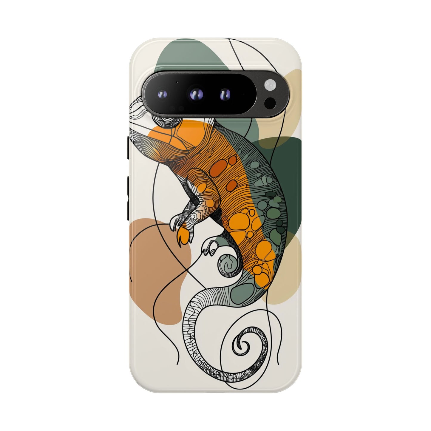 Chameleon Flow: The Art of Adaptation Phone Case for iPhone, Samsung & Pixel