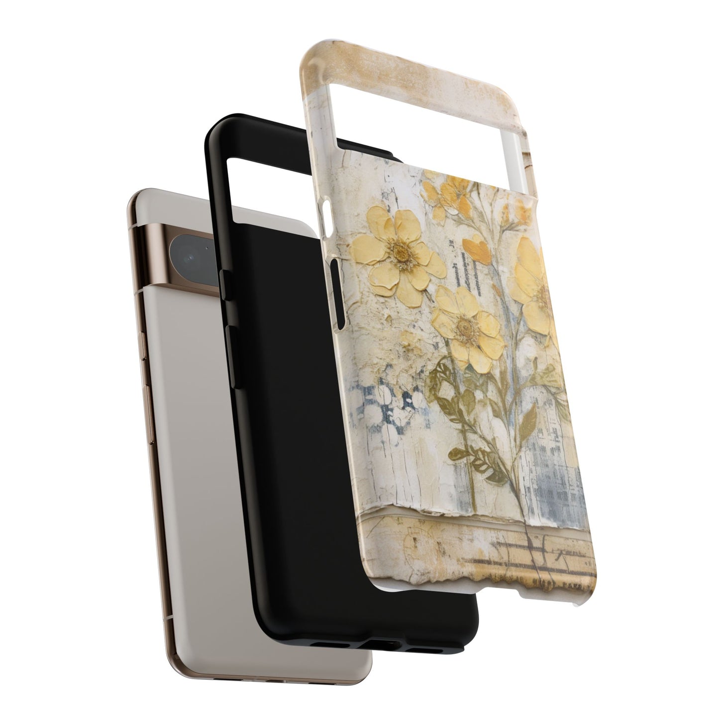 Vintage Botanical Floral Mobile Case