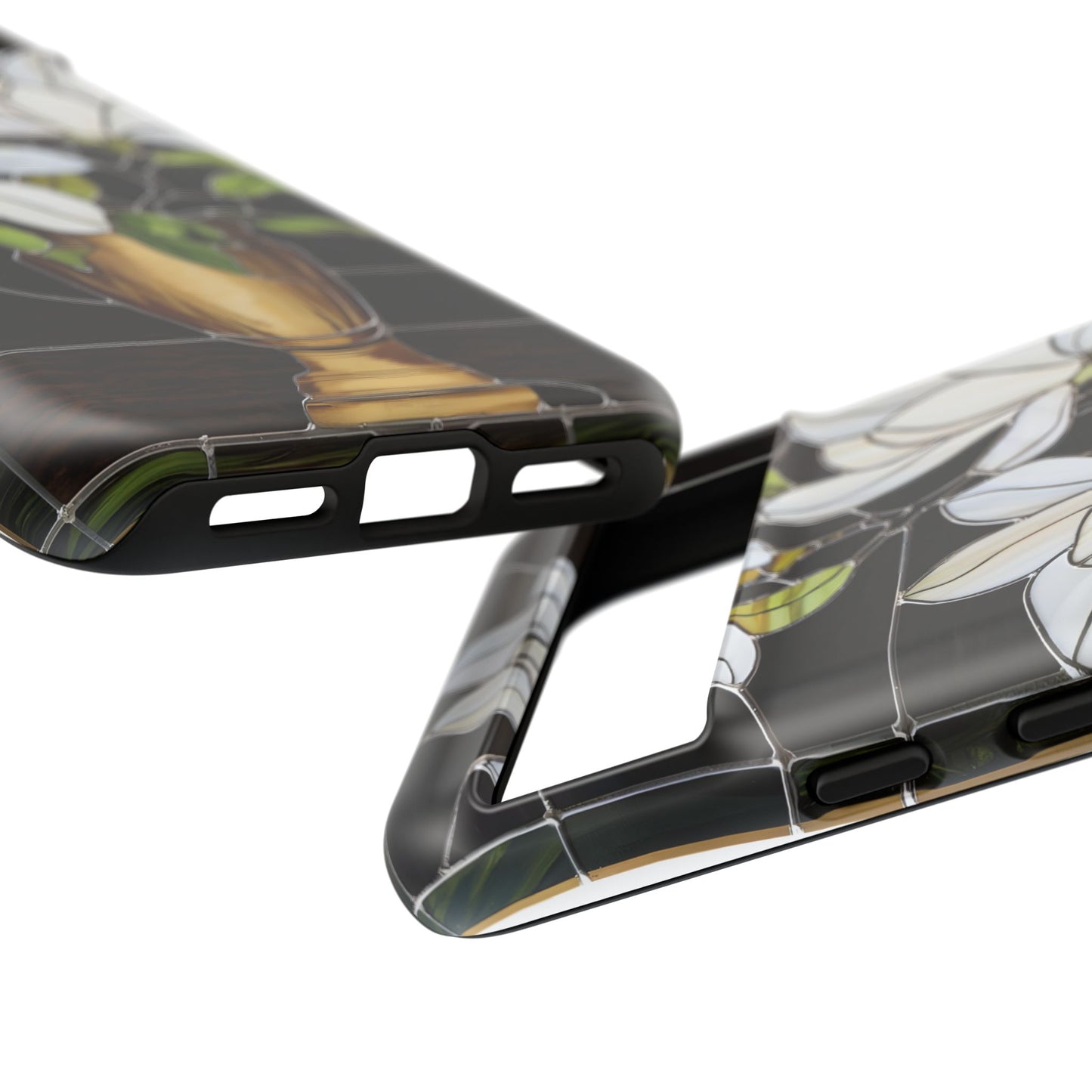 Stained Glass Floral Phone Case