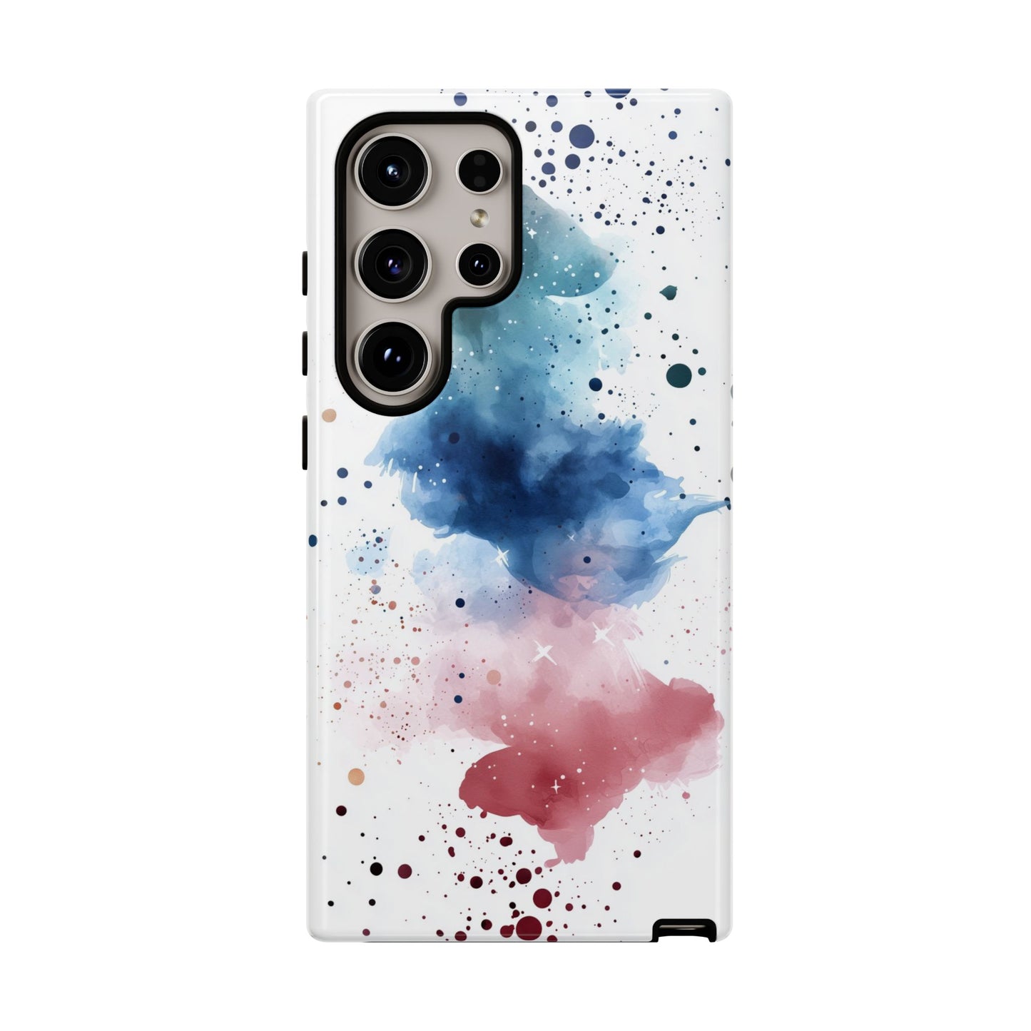 Cosmic Bloom Watercolor Phone Case for iPhone, google Pixel & Samsung
